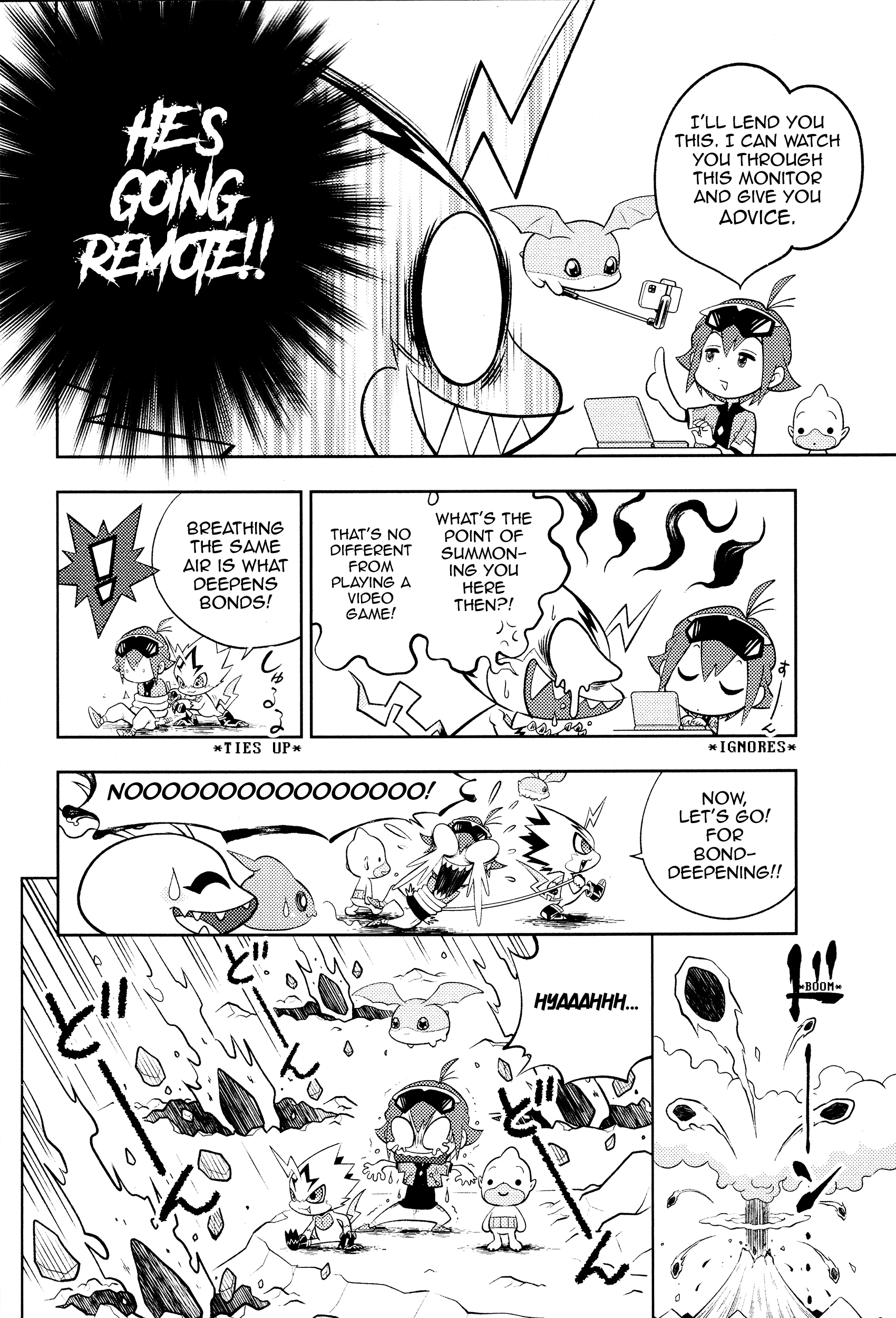 Digimon Dreamers - Vol.1 Chapter 2: Indoor Tamer Ritsu