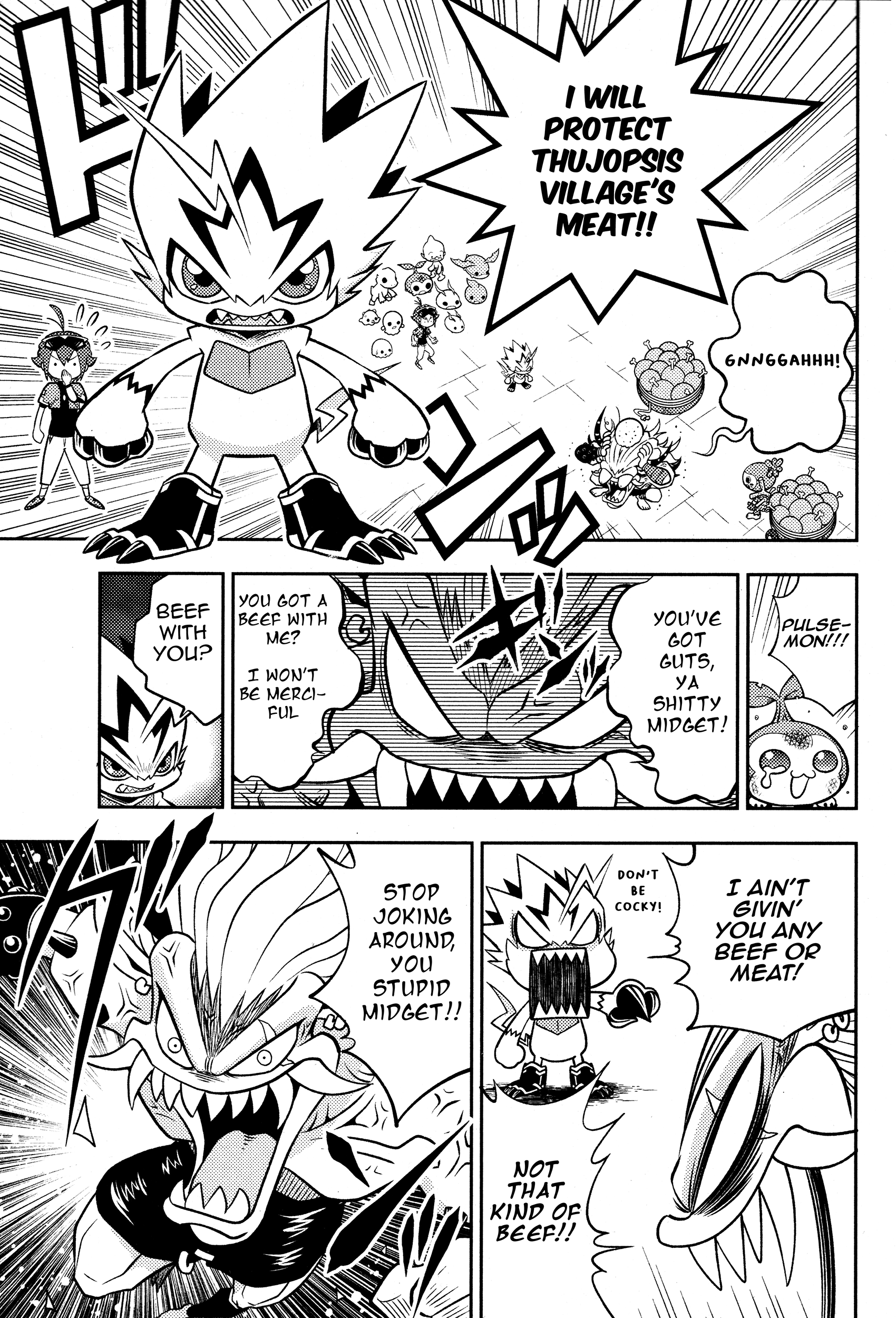 Digimon Dreamers - Vol.1 Chapter 4: Ogremon Attacks