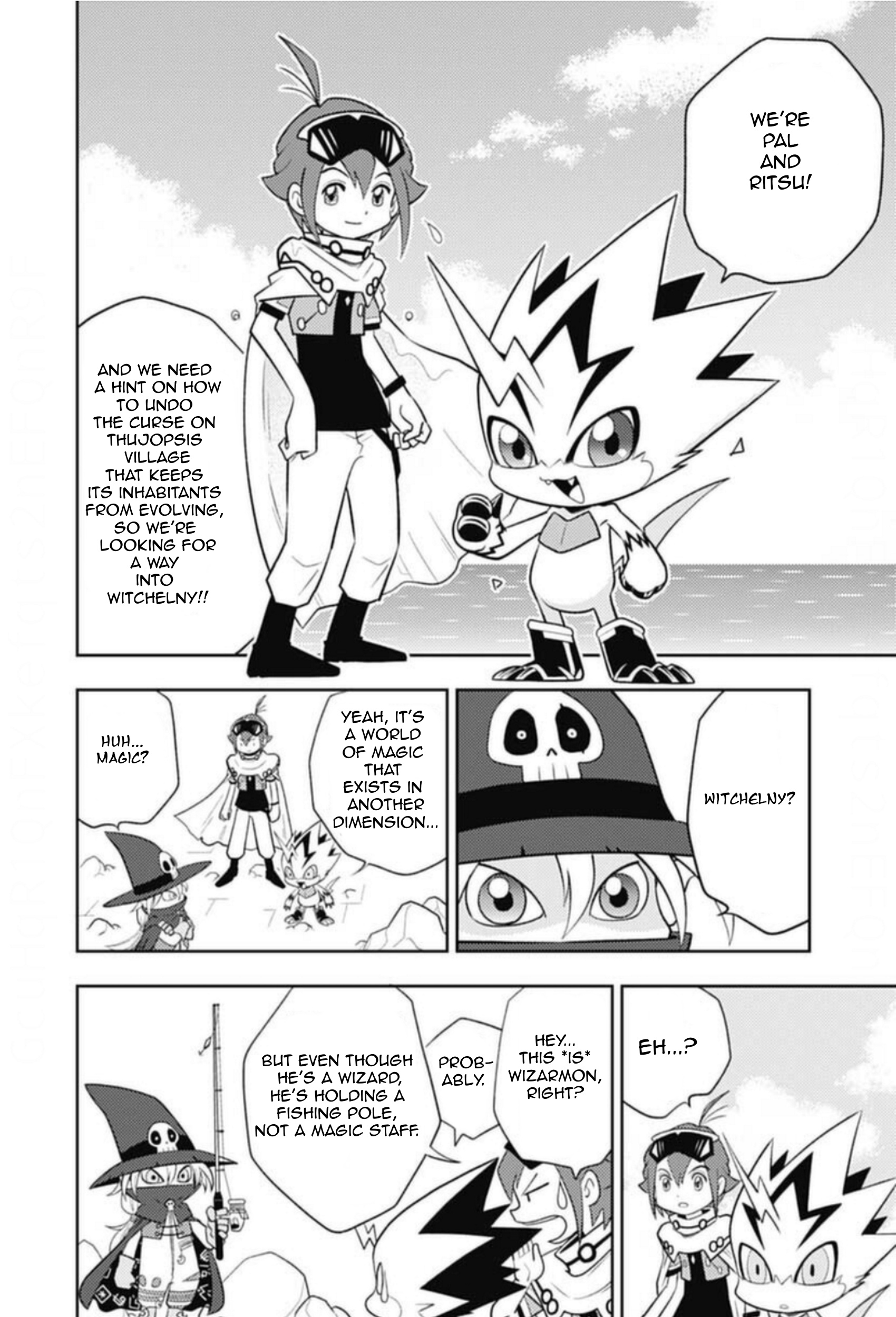 Digimon Dreamers - Vol.1 Chapter 12: Wizarmon Of Memory Ocean