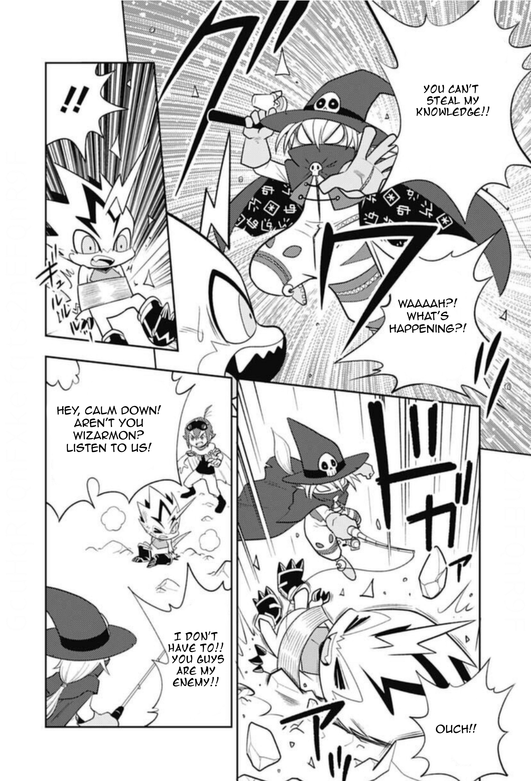 Digimon Dreamers - Vol.1 Chapter 12: Wizarmon Of Memory Ocean