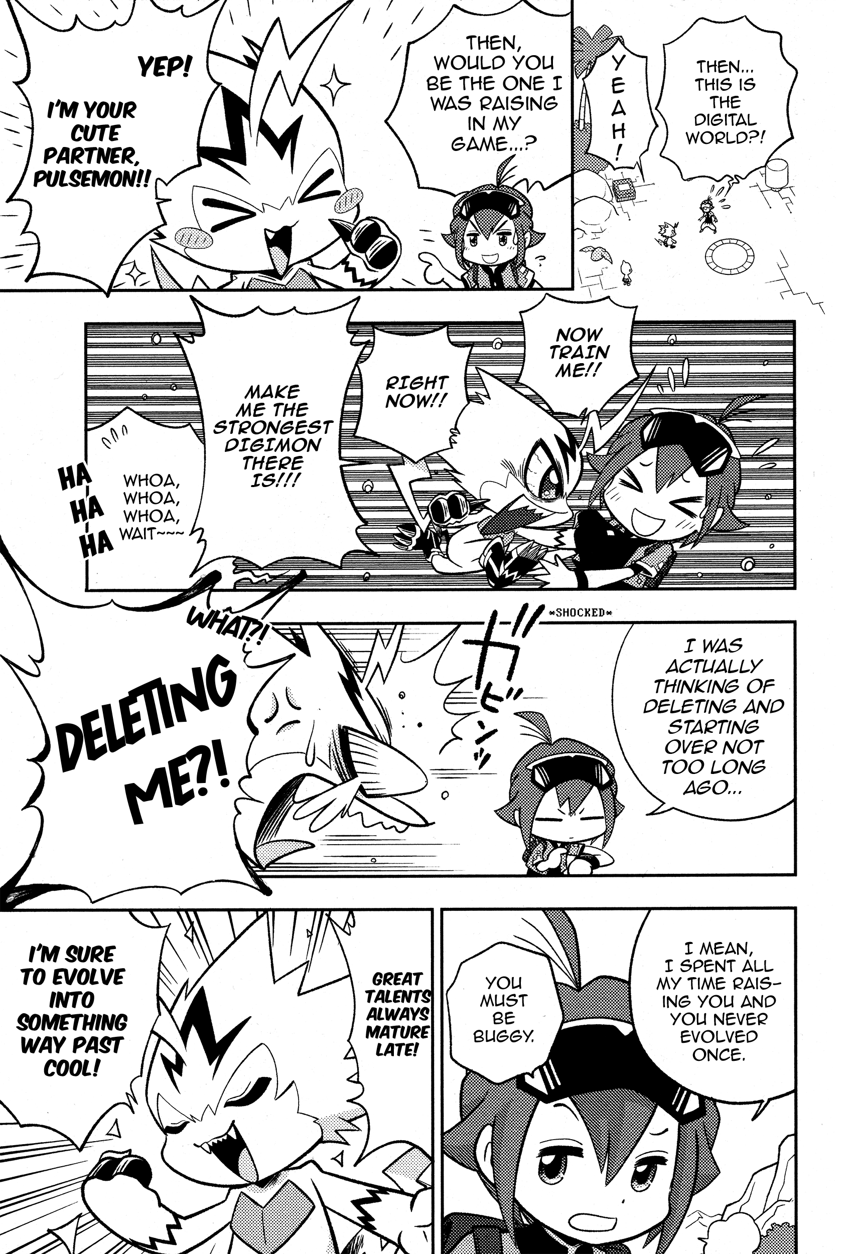 Digimon Dreamers - Vol.1 Chapter 1: Digimon Dreamers