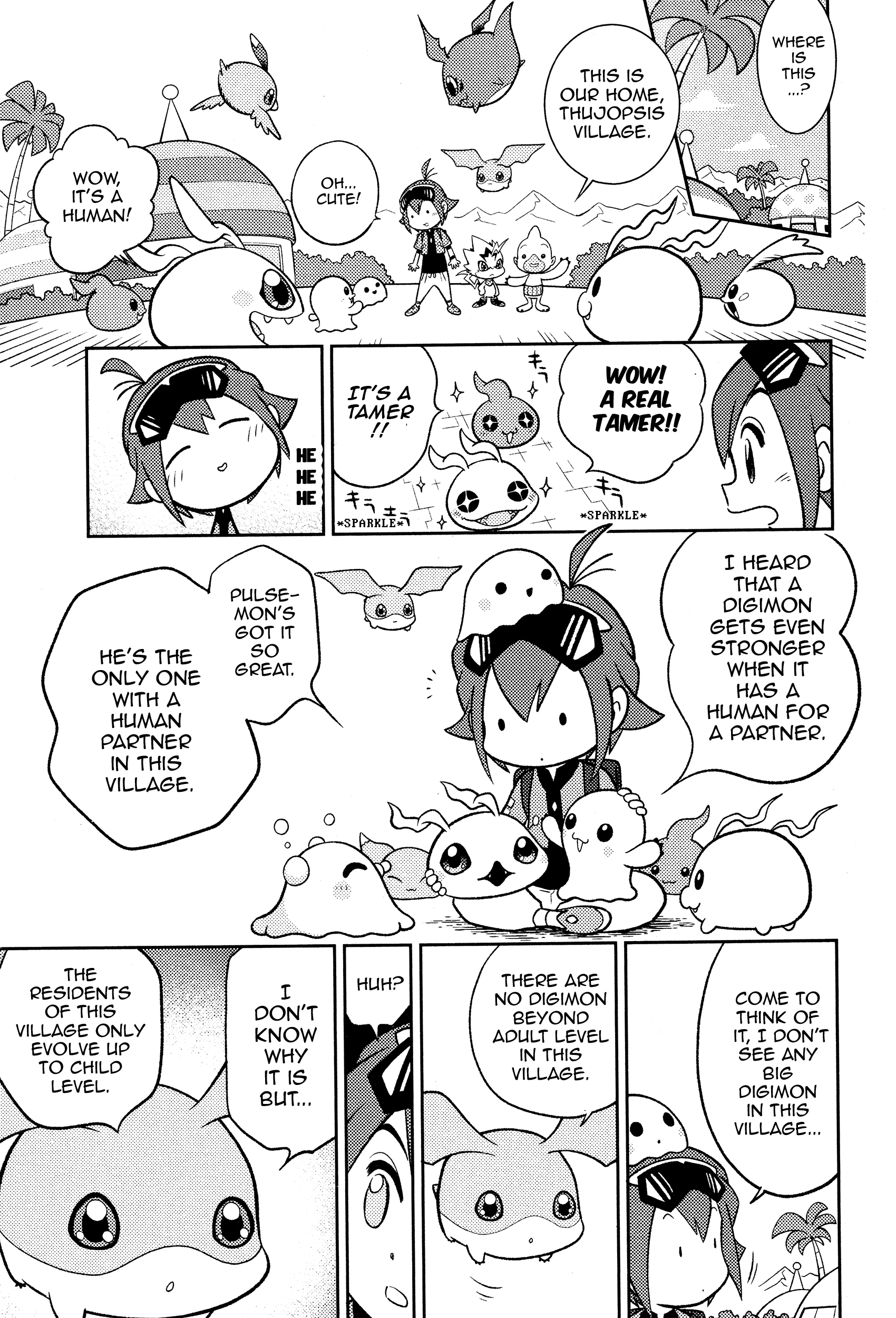 Digimon Dreamers - Vol.1 Chapter 1: Digimon Dreamers