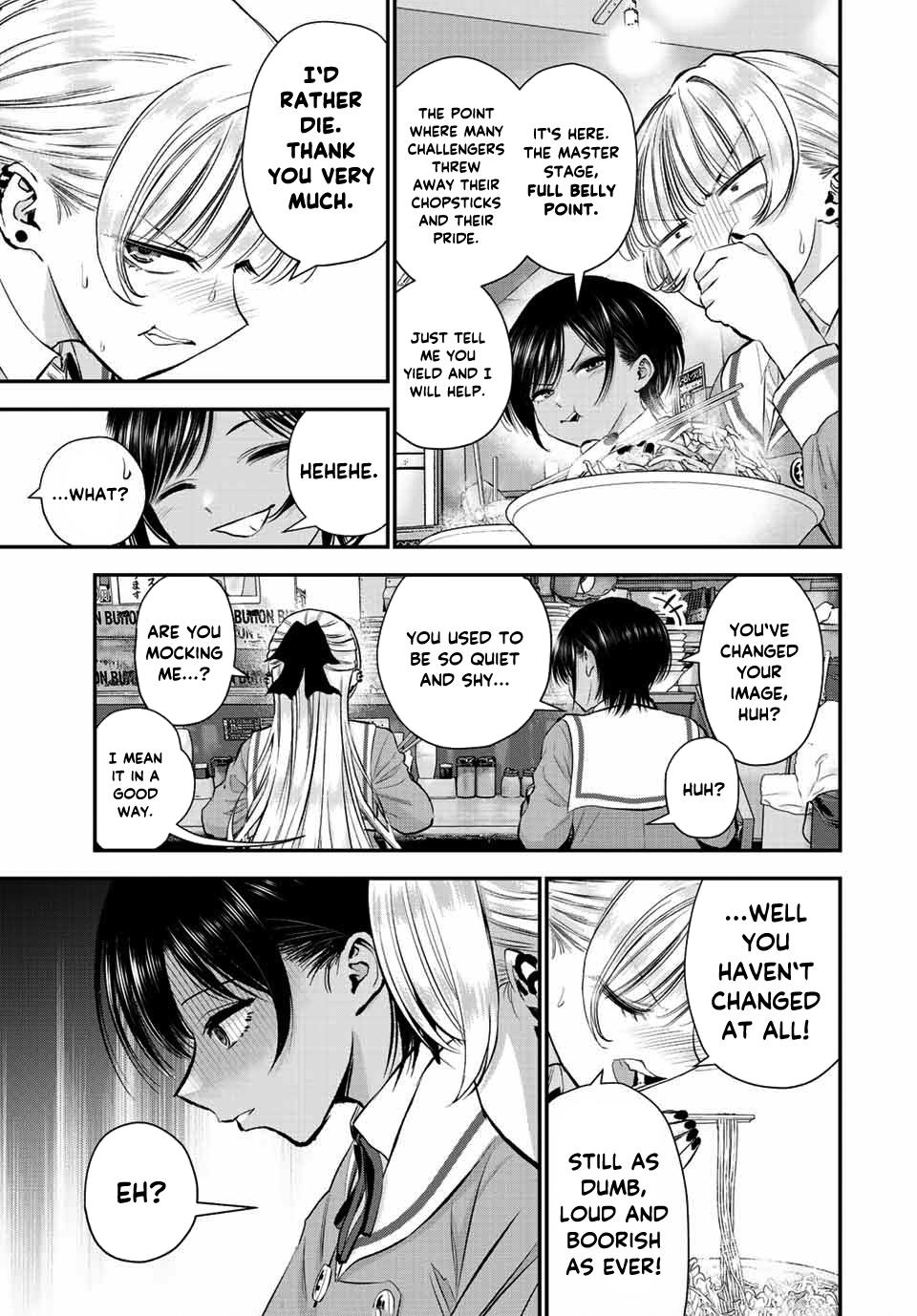 No More Love With The Girls - Vol.5 Chapter 45: Romcoms Don't Happen Even When Learning The Way Of Ramen