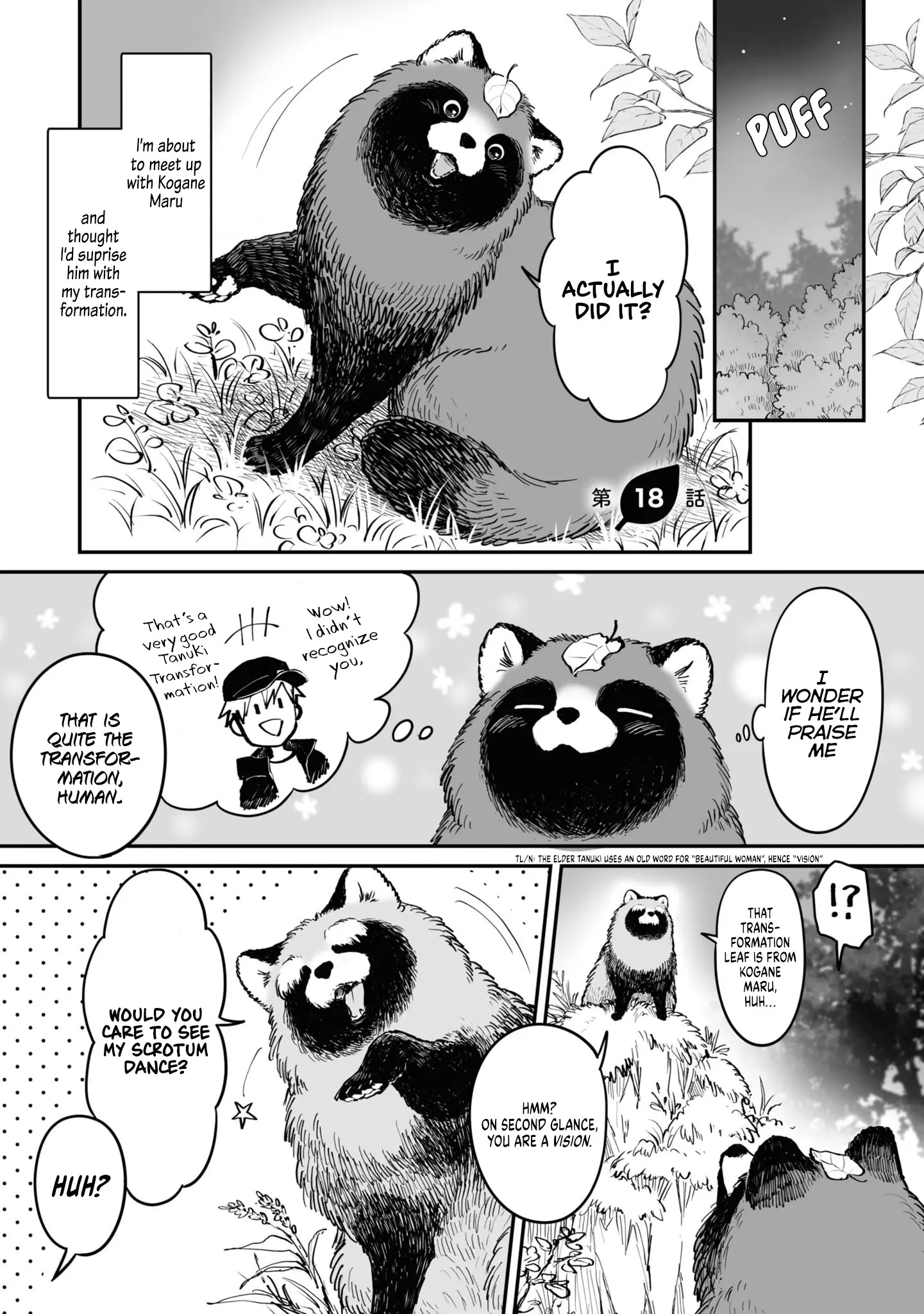 Omae, Tanuki Ni Naranee Ka? - Vol.2 Chapter 18