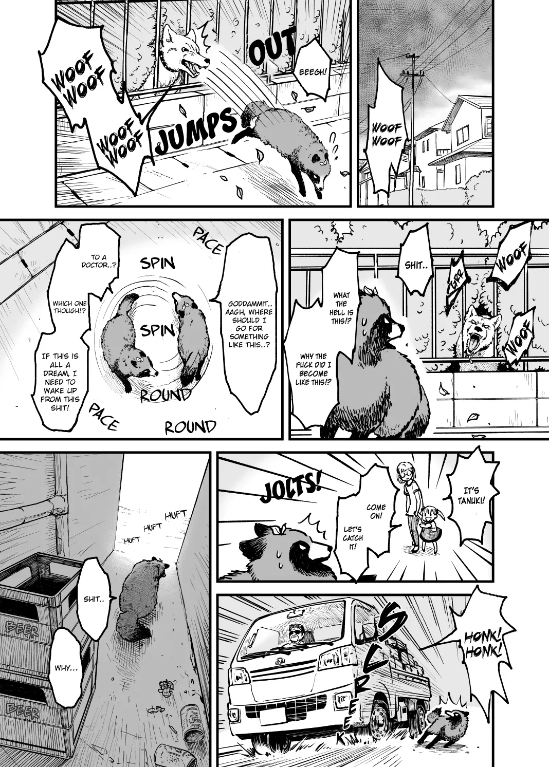 Omae, Tanuki Ni Naranee Ka? - Vol.1 Chapter 4: Despicable Guy Who Were Transformed Into Tanuki