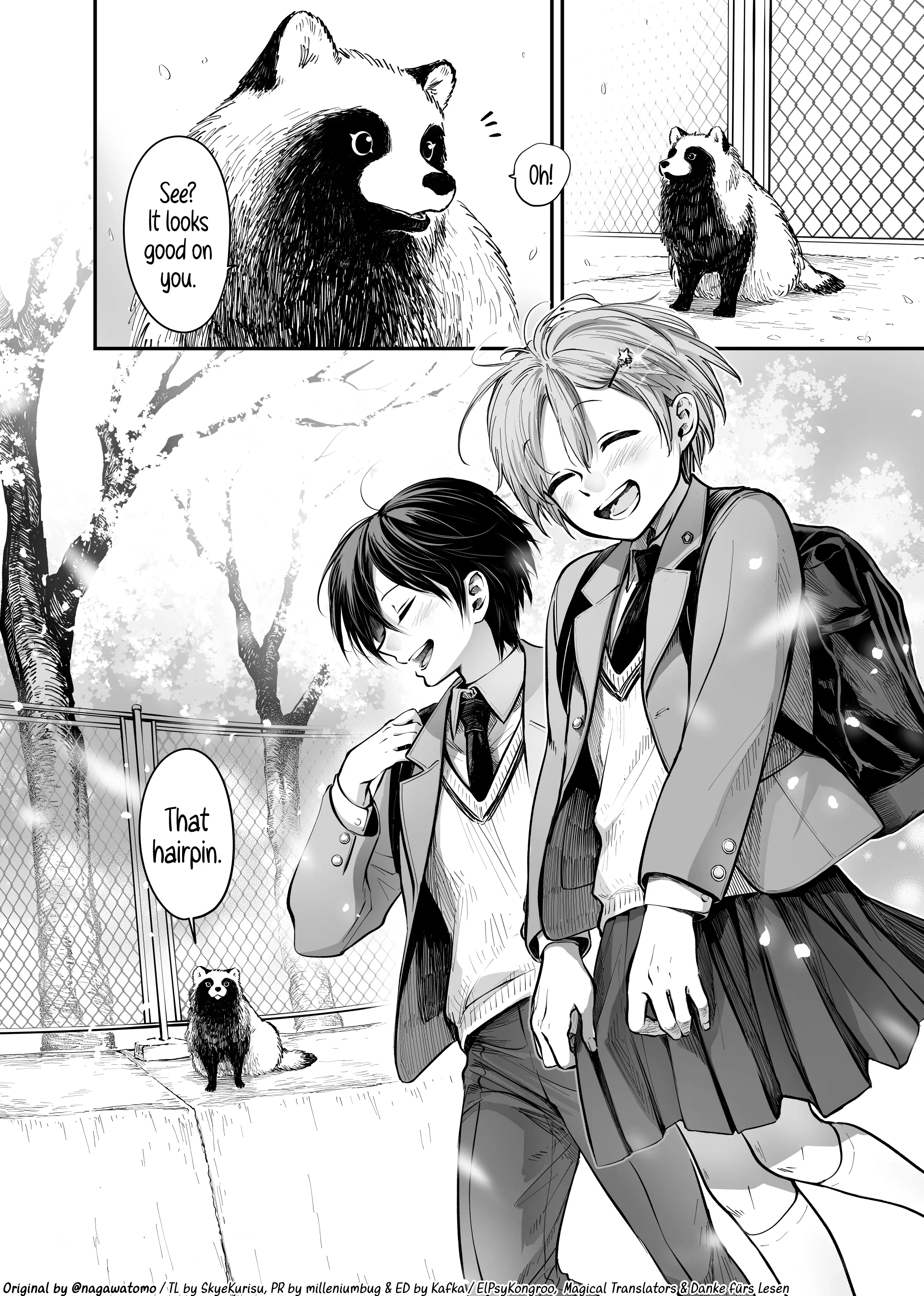 Omae, Tanuki Ni Naranee Ka? - Vol.3 Chapter 26: A Young Boy Who Likes Cute Things, And A Tanuki