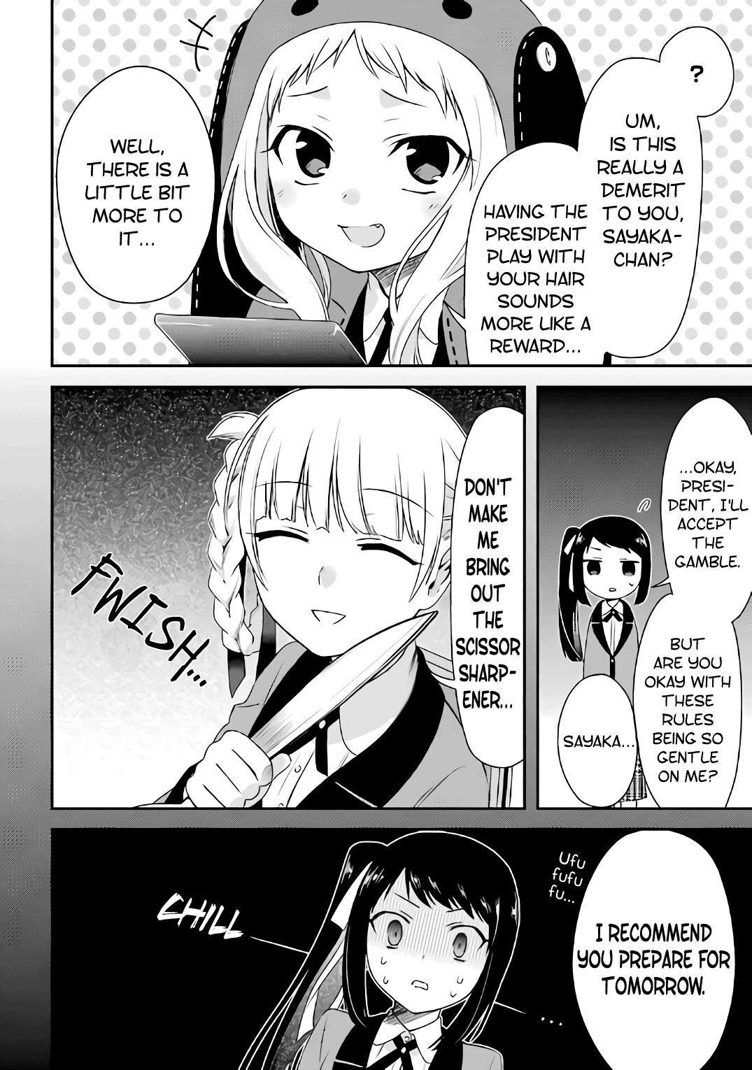 Kakegurui Yorozu - Kakegurui Koushiki Anthology - Chapter 16: Kirari And Sayaka's Heart Thumping Hair Catalog