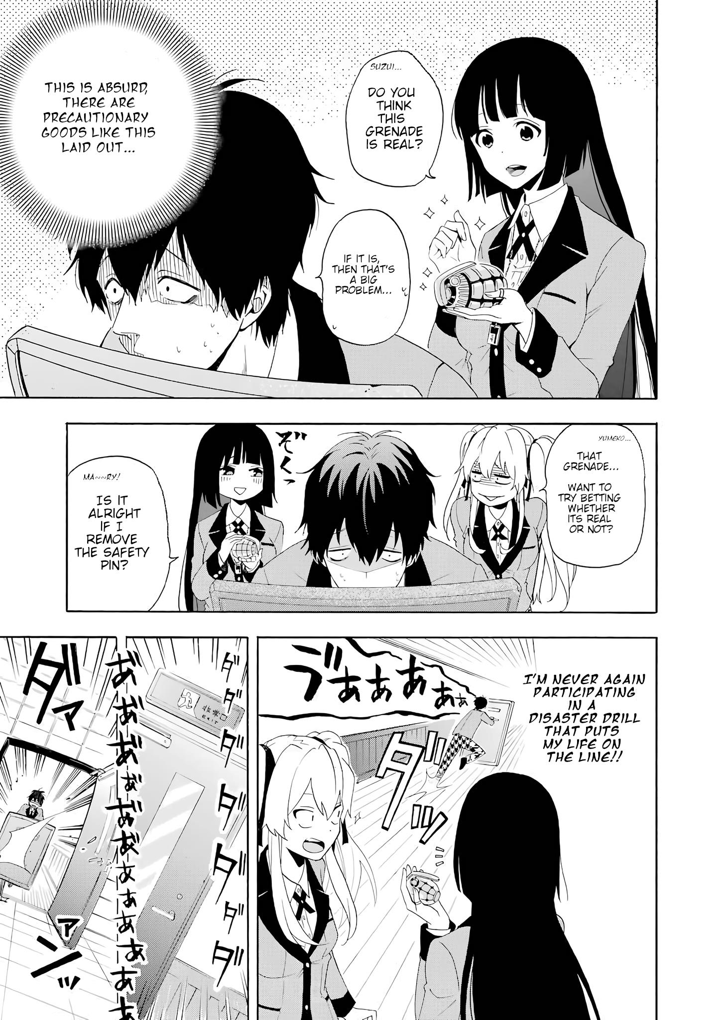 Kakegurui Yorozu - Kakegurui Koushiki Anthology - Chapter 2: Disaster-Drill Man