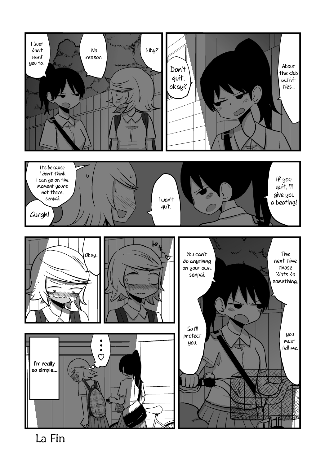 The Useless Senpai And The Talented Kouhai - Chapter 1: Oneshot