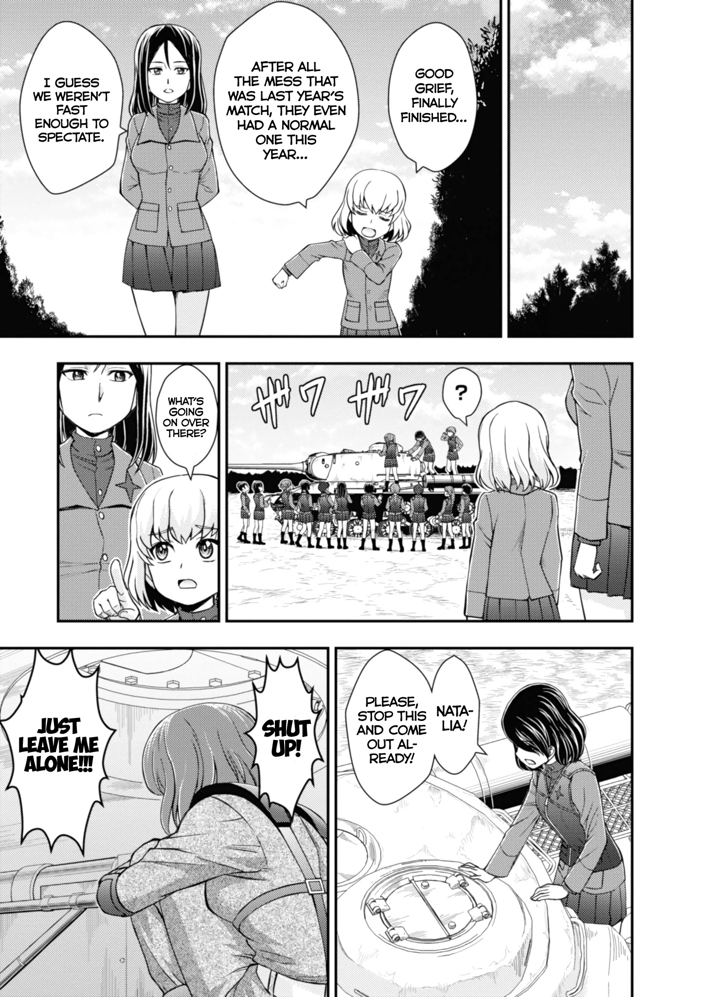 Girls Und Panzer - Saga Of Pravda - Chapter 9: Confrontation