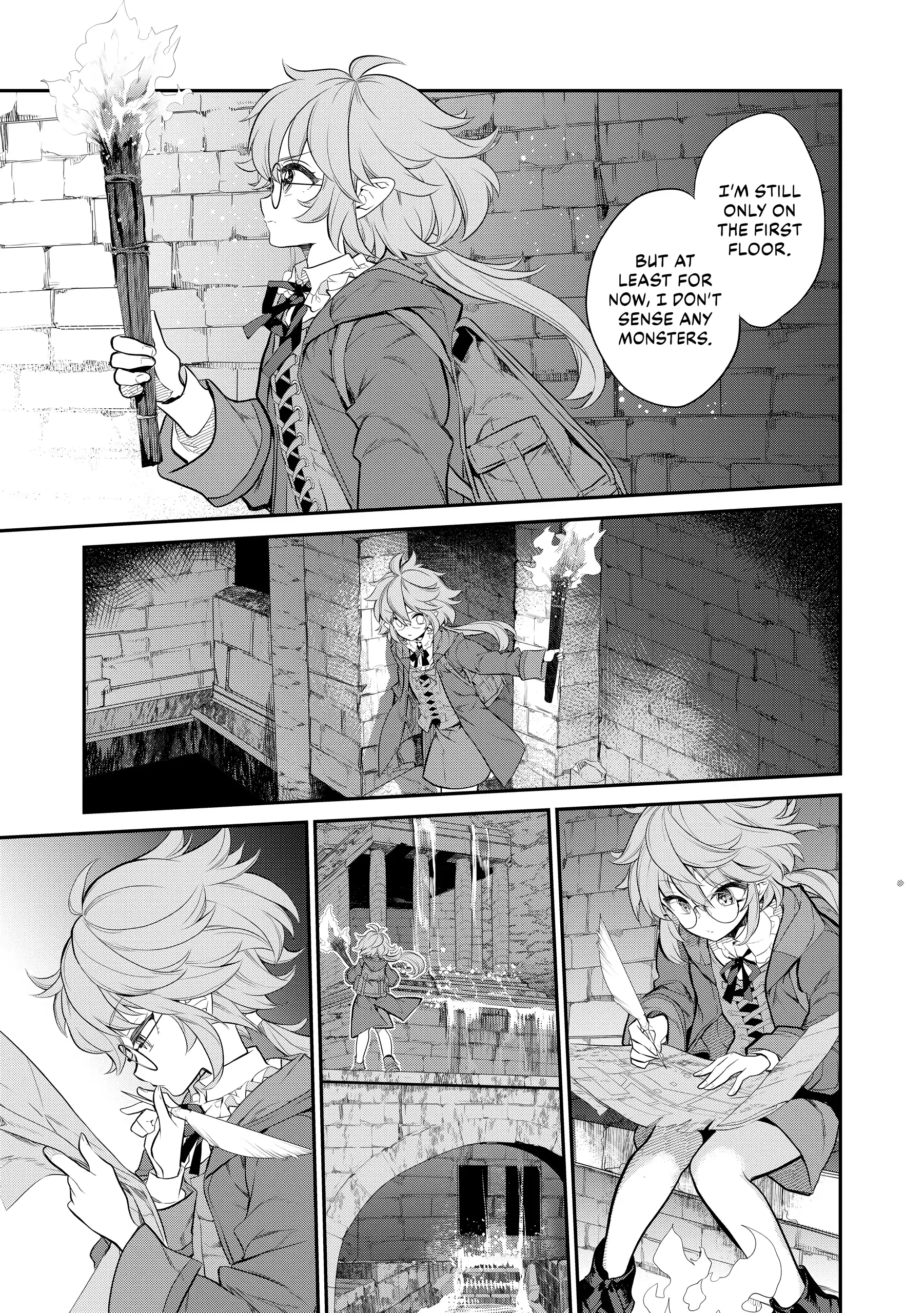 Kaketa Tsuki no Mercedes ~Kyuuketsuki no Kizoku ni Tensei Shitakedo Suterare Sounanode Dungeon wo Seihasuru~ @COMIC - Chapter 4