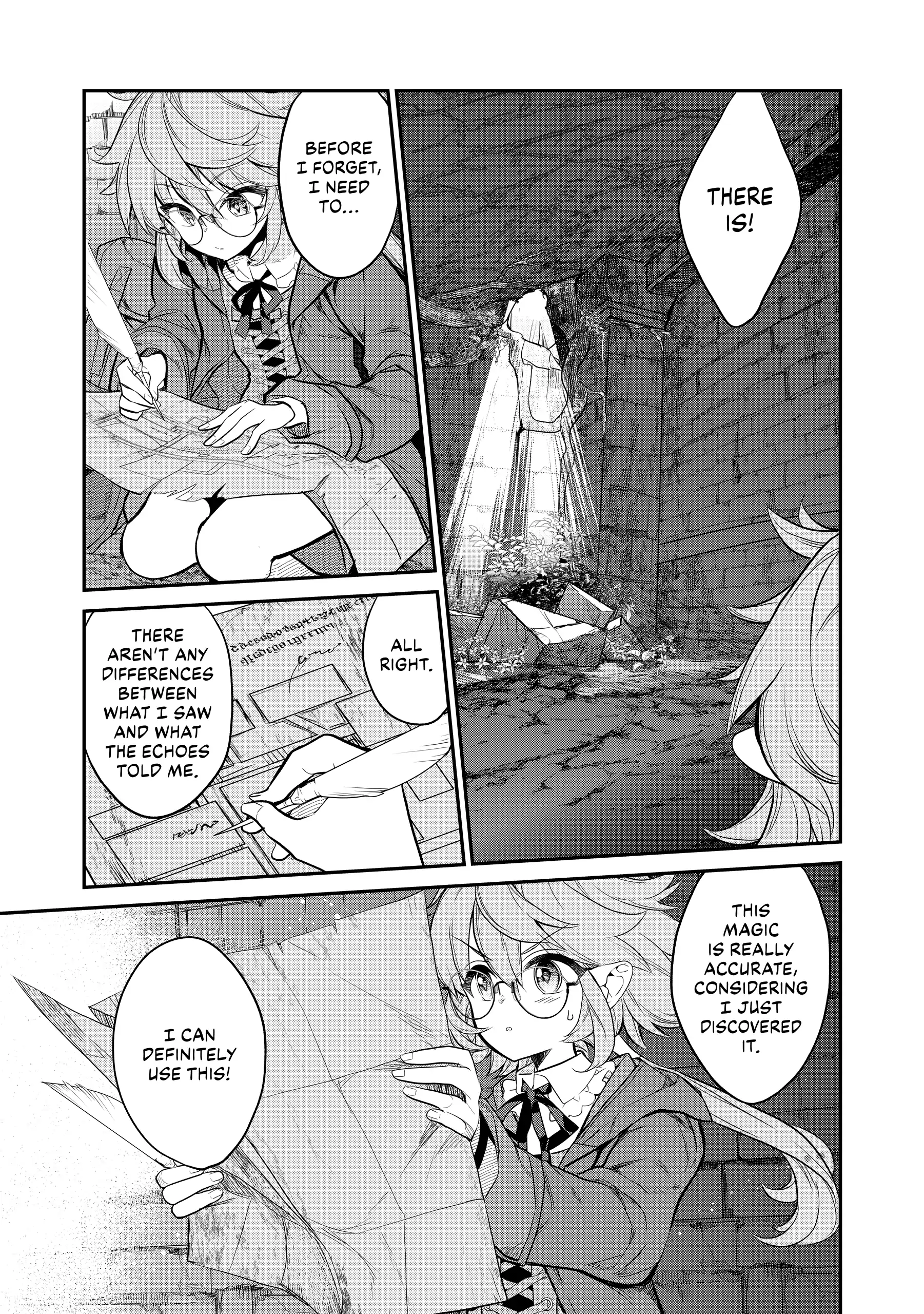 Kaketa Tsuki no Mercedes ~Kyuuketsuki no Kizoku ni Tensei Shitakedo Suterare Sounanode Dungeon wo Seihasuru~ @COMIC - Chapter 4