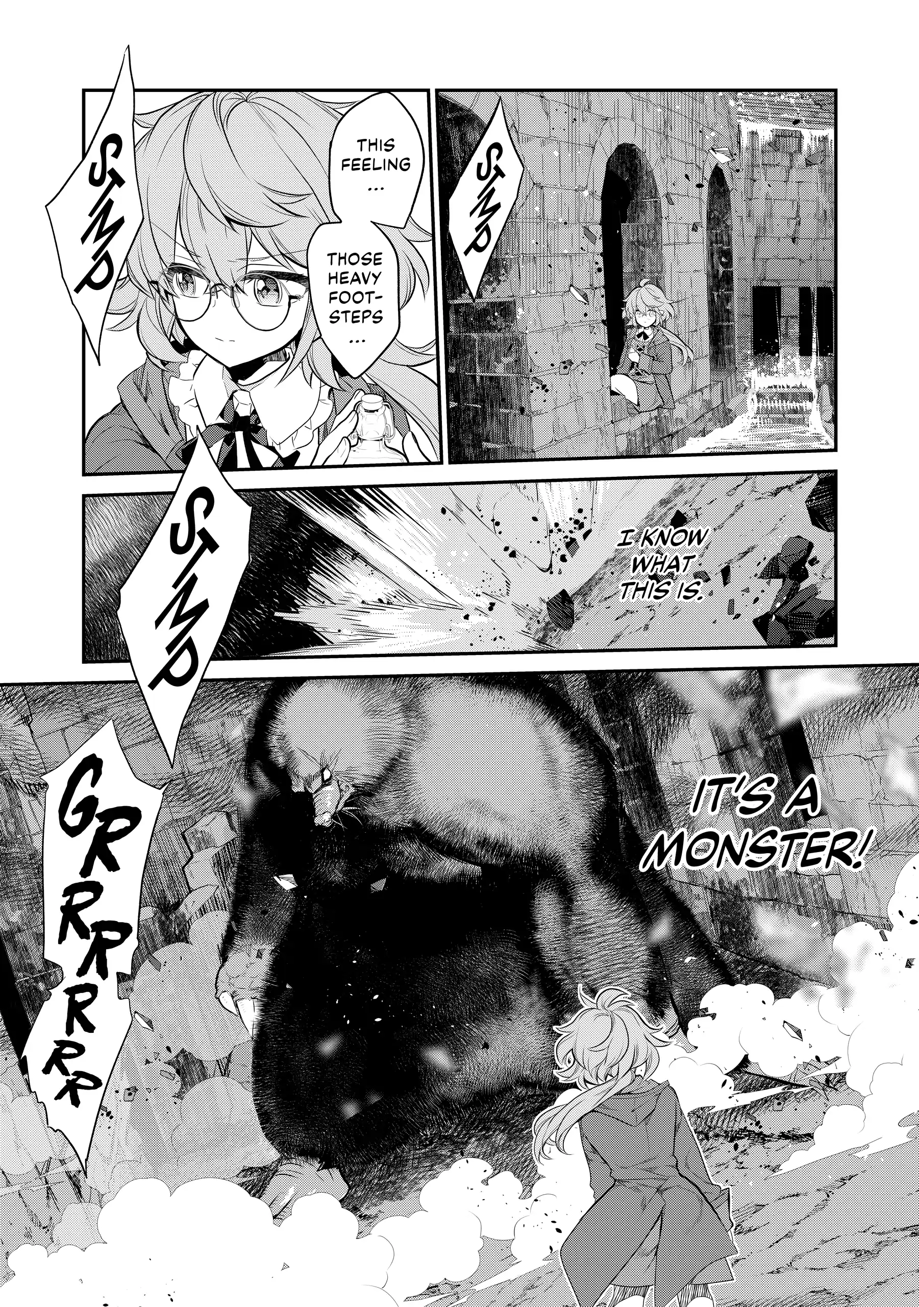 Kaketa Tsuki no Mercedes ~Kyuuketsuki no Kizoku ni Tensei Shitakedo Suterare Sounanode Dungeon wo Seihasuru~ @COMIC - Chapter 4