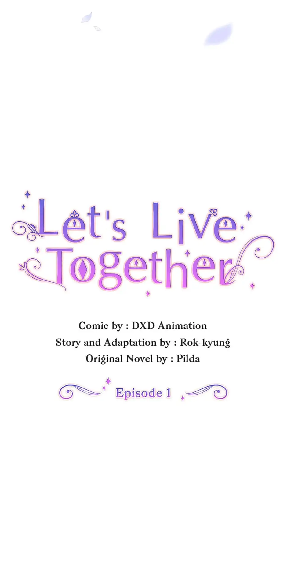 Let’s Live Together - Chapter 1