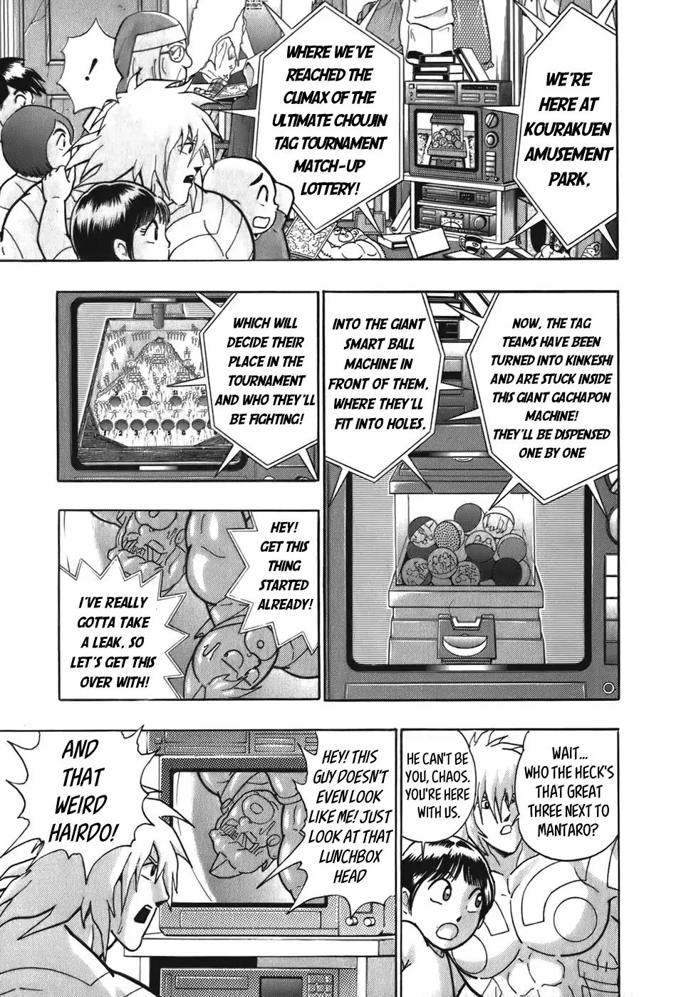 Kinnikuman Ii Sei: Kyuukyoku Choujin Tag Hen - Vol.5 Chapter 52: How Will The Gachapon Of Fate Work!?