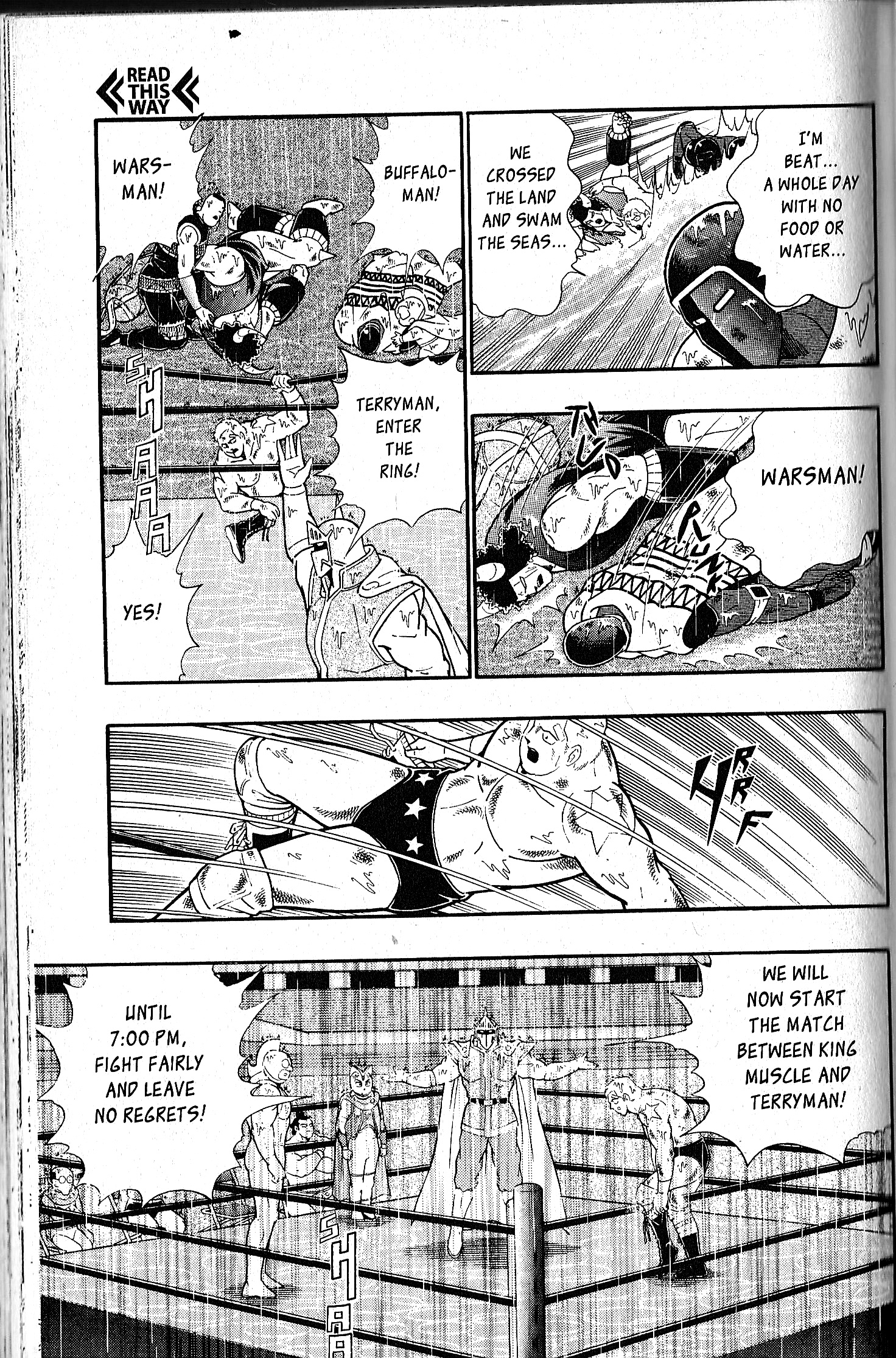 Kinnikuman Ii Sei: Kyuukyoku Choujin Tag Hen - Vol.9 Chapter 78.5: Special Edition: King Muscle Vs. Terryman