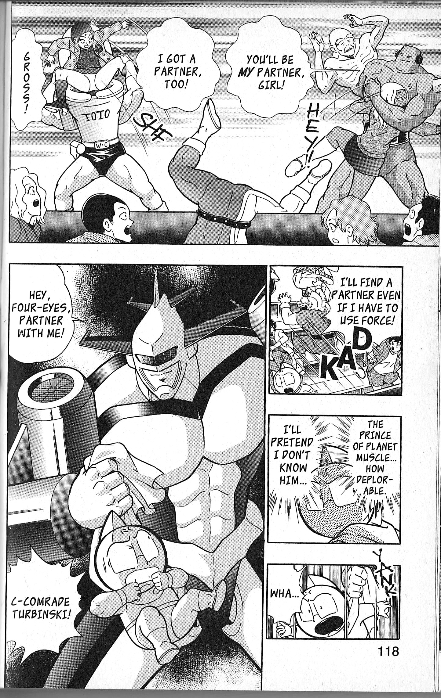 Kinnikuman Ii Sei: Kyuukyoku Choujin Tag Hen - Vol.14 Chapter 133: Wheezing For A Partner