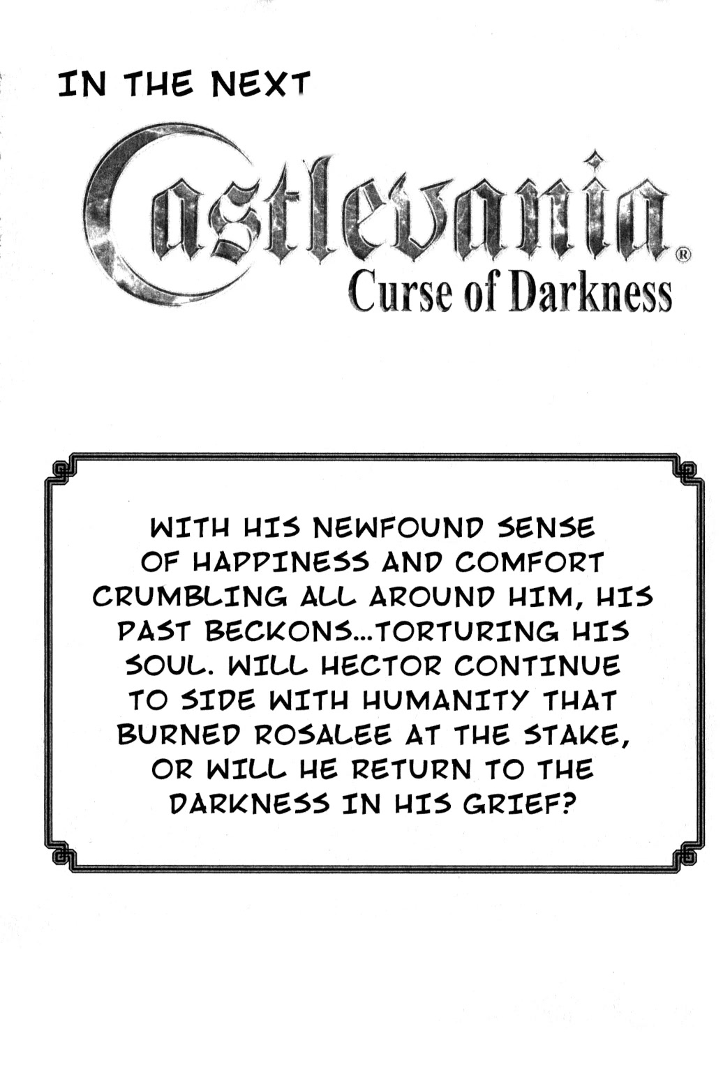 Castlevania - Curse Of Darkness - Vol.2 Chapter 4: Redemption