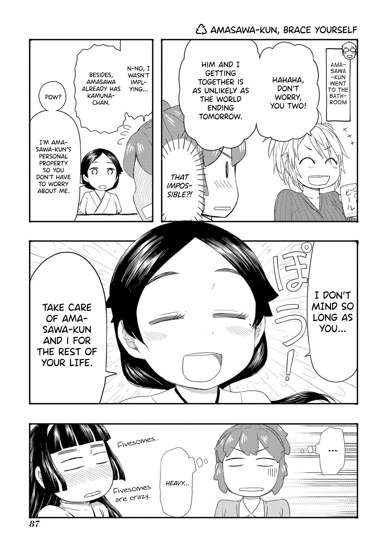 Amasawa-Kun And Kamuna-Chan - Chapter 60: Amasawa-Kun, Brace Yourself