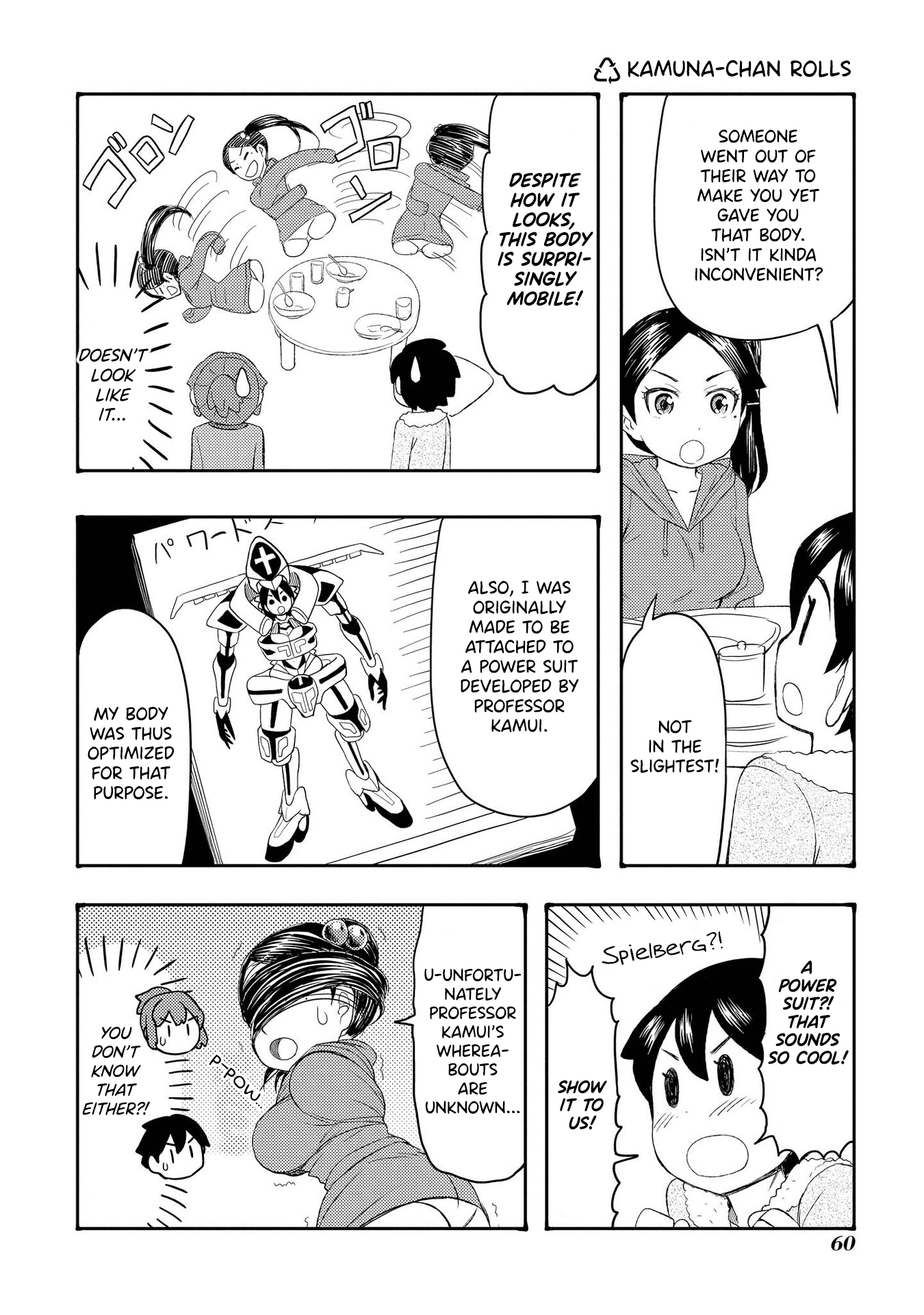 Amasawa-Kun And Kamuna-Chan - Chapter 43: Kamuna-Chan Rolls