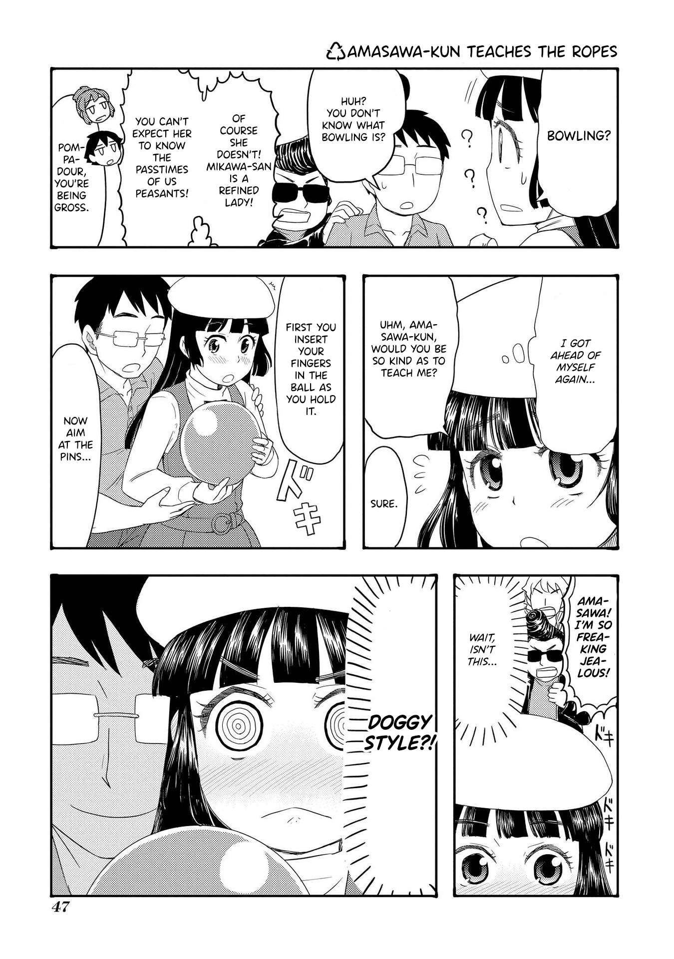 Amasawa-Kun And Kamuna-Chan - Chapter 34: Amasawa-Kun Teaches The Ropes