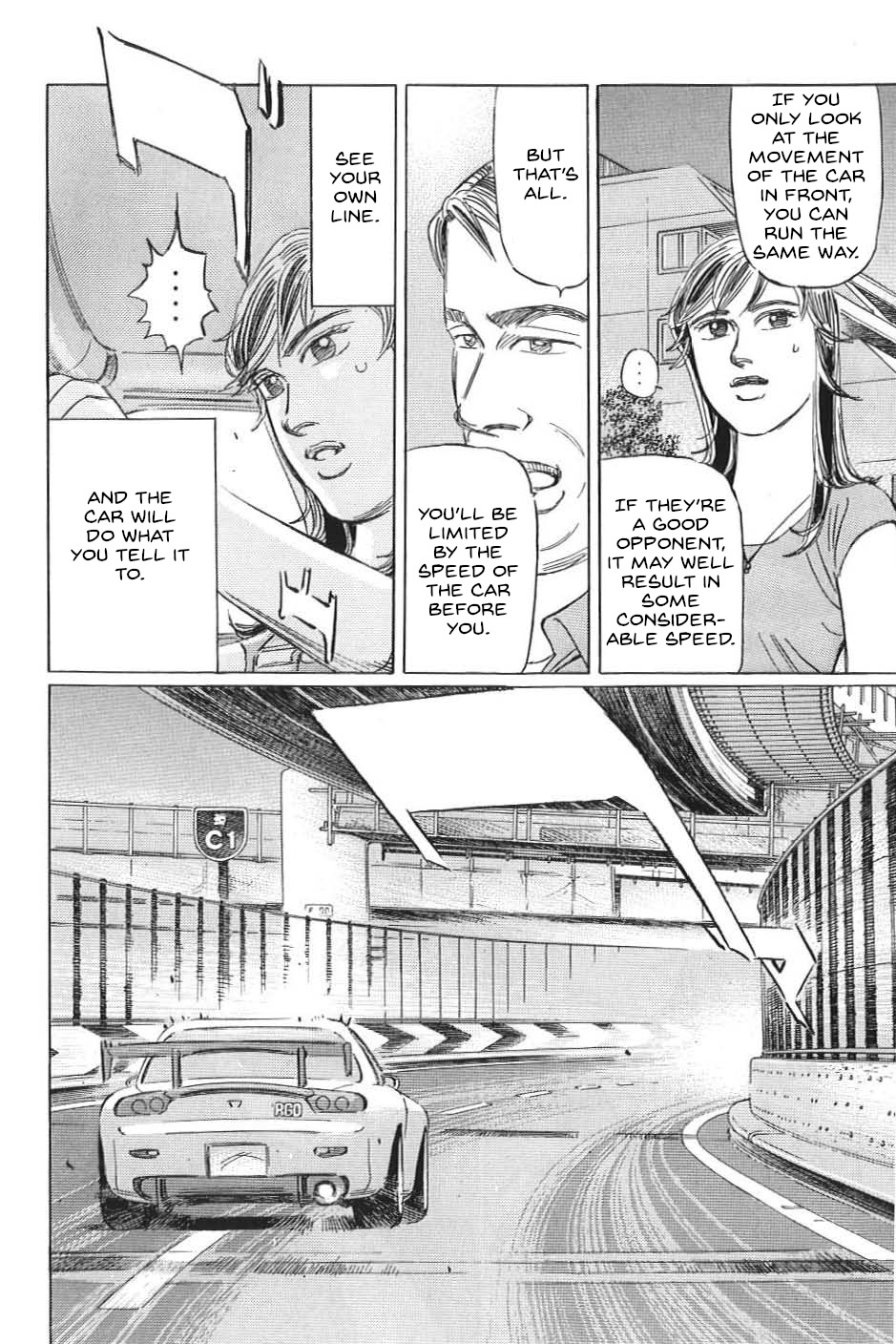 Wangan Midnight: C1 Runner - Vol.2 Chapter 18: Battle Mode ①