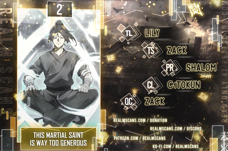 This Martial Saint Is Way Too Generous - Chapter 2