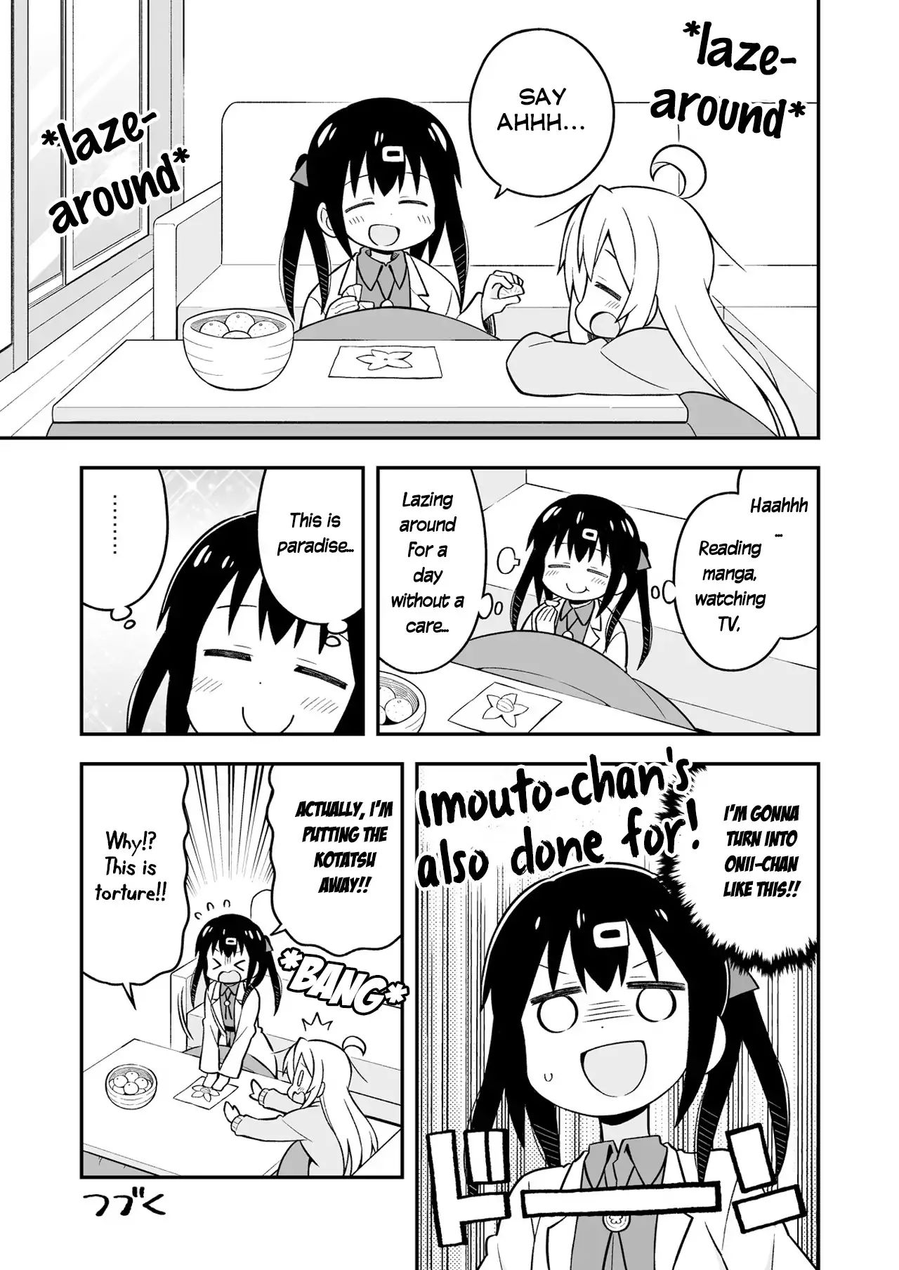 Onii-Chan Is Done For - Chapter 15.5: Siblings And Kotatsu