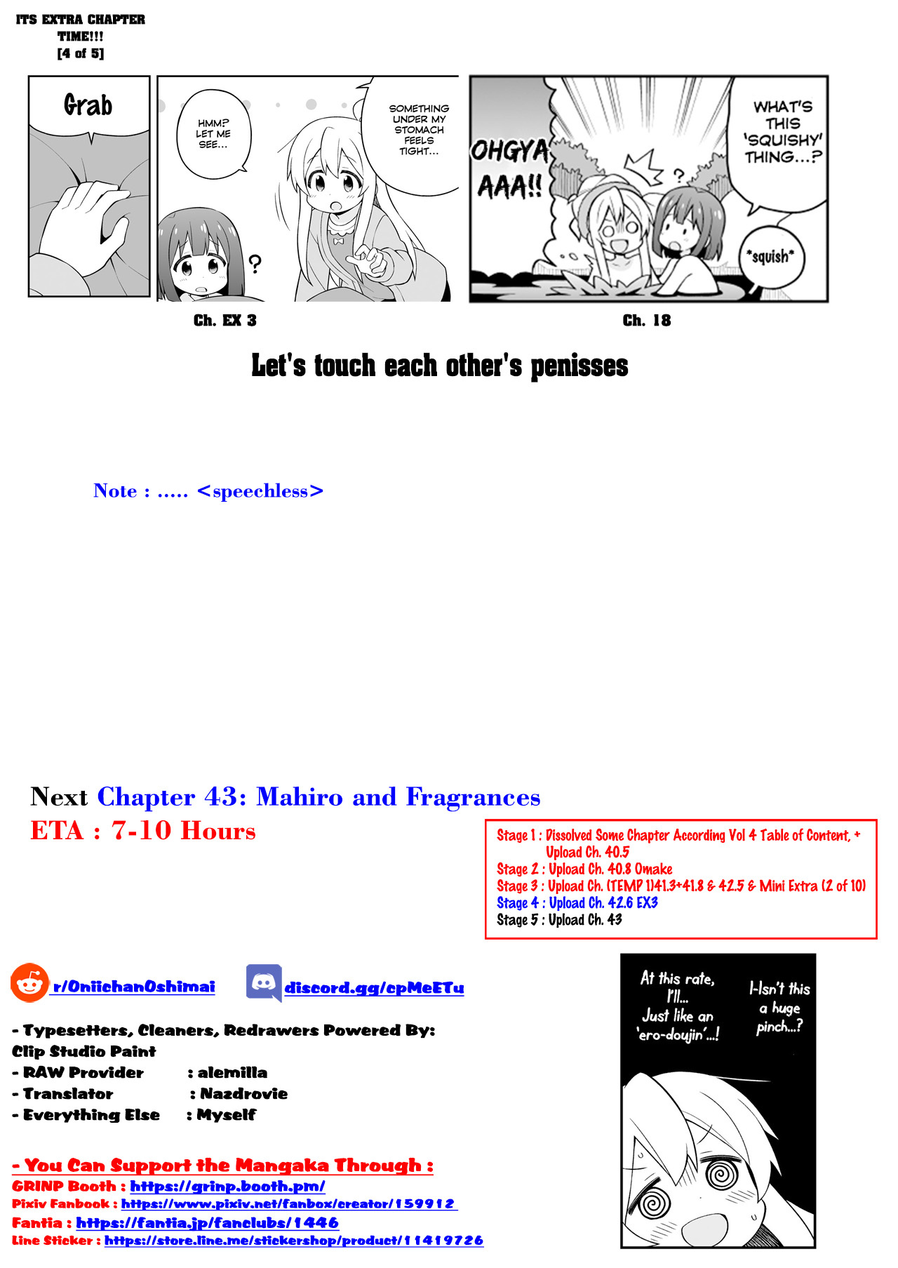 Onii-Chan Is Done For - Vol.5 Chapter 42.6: Ex3 Special - Mahiro And A Hair's Breadth From Danger!