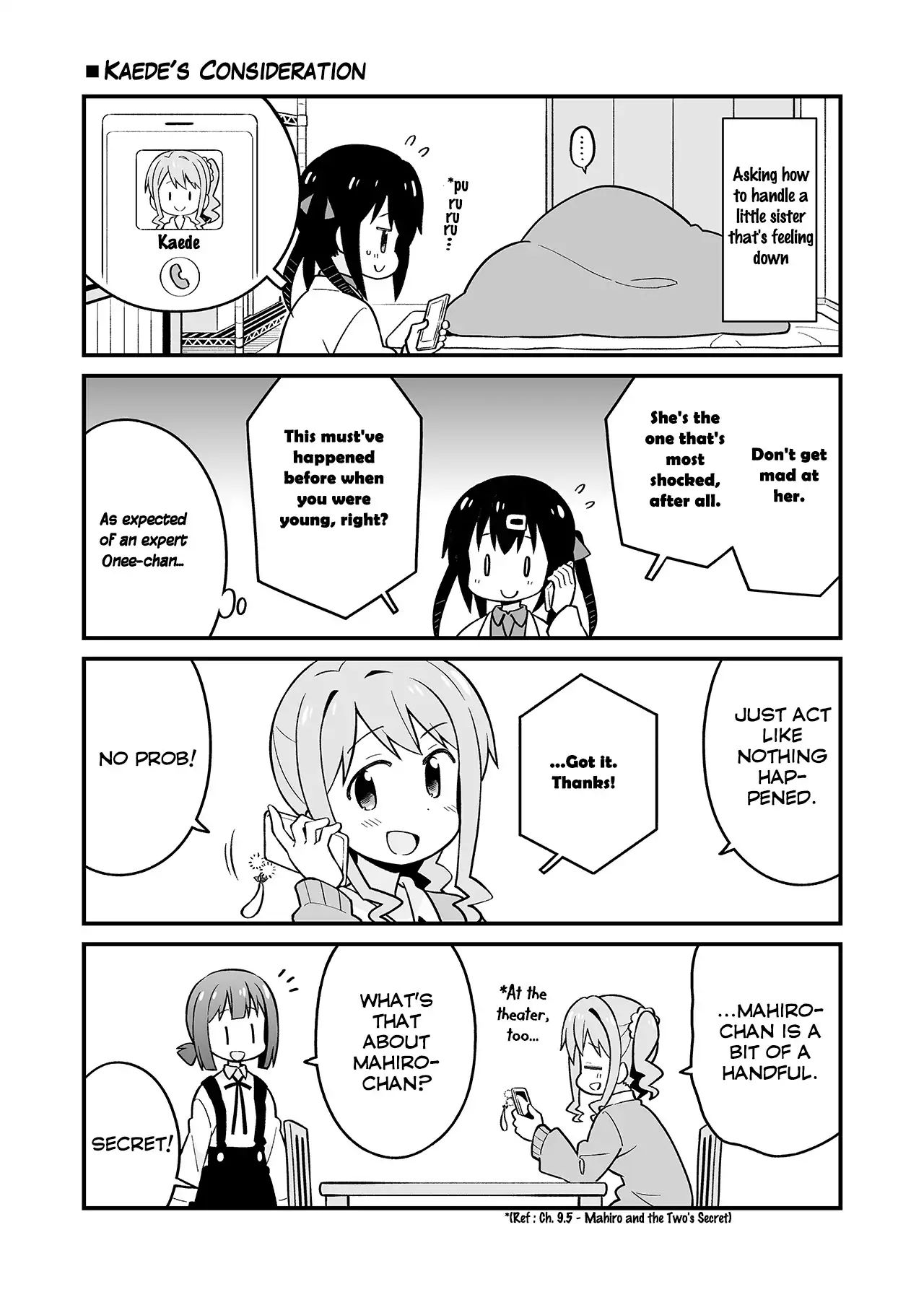 Onii-Chan Is Done For - Chapter 21.5: Extras