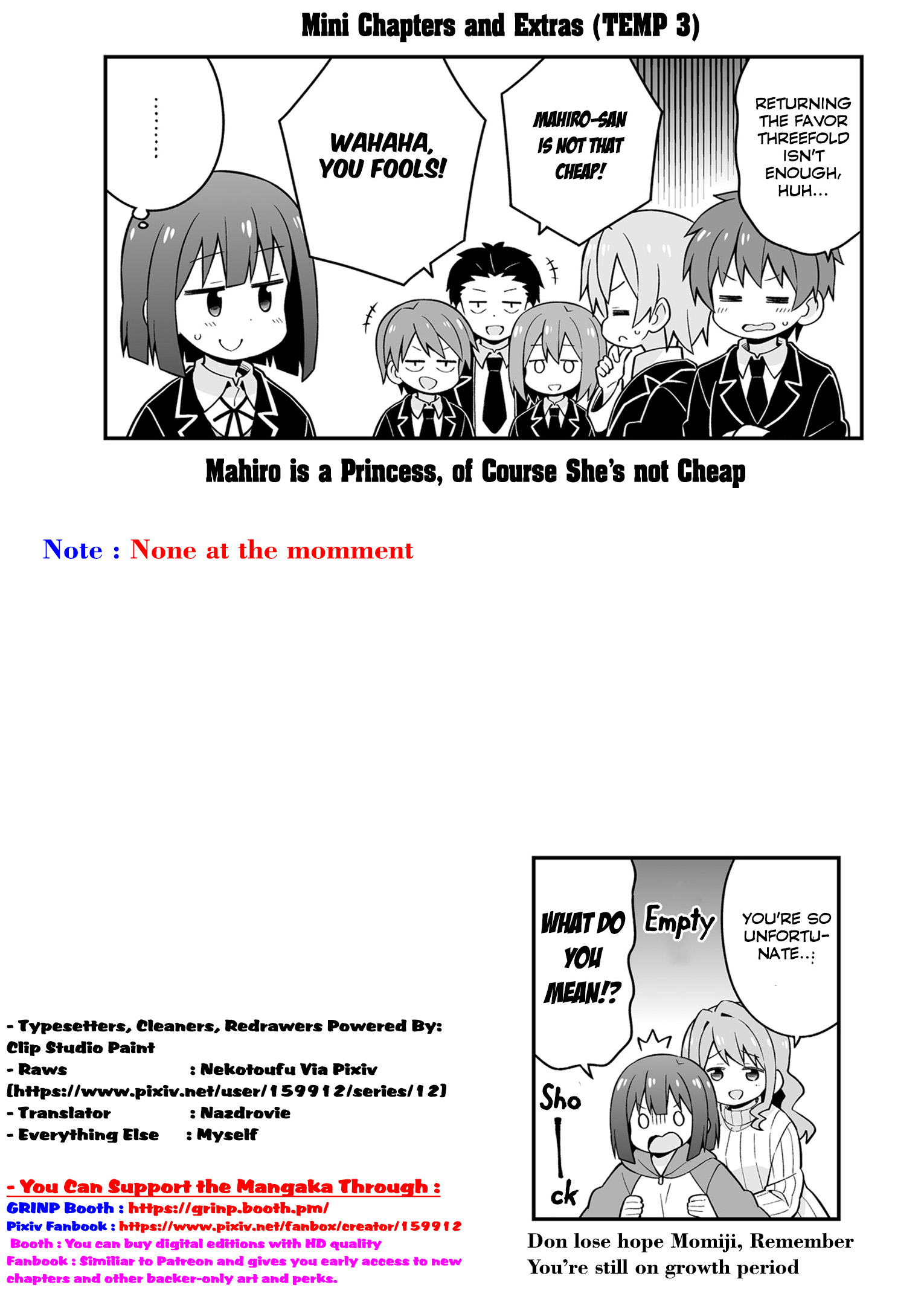 Onii-Chan Is Done For - Vol.4 Chapter 39.5: [Temp 3]37.5 &Amp; 38.5 &Amp; Mini Extra (9 Of 10)