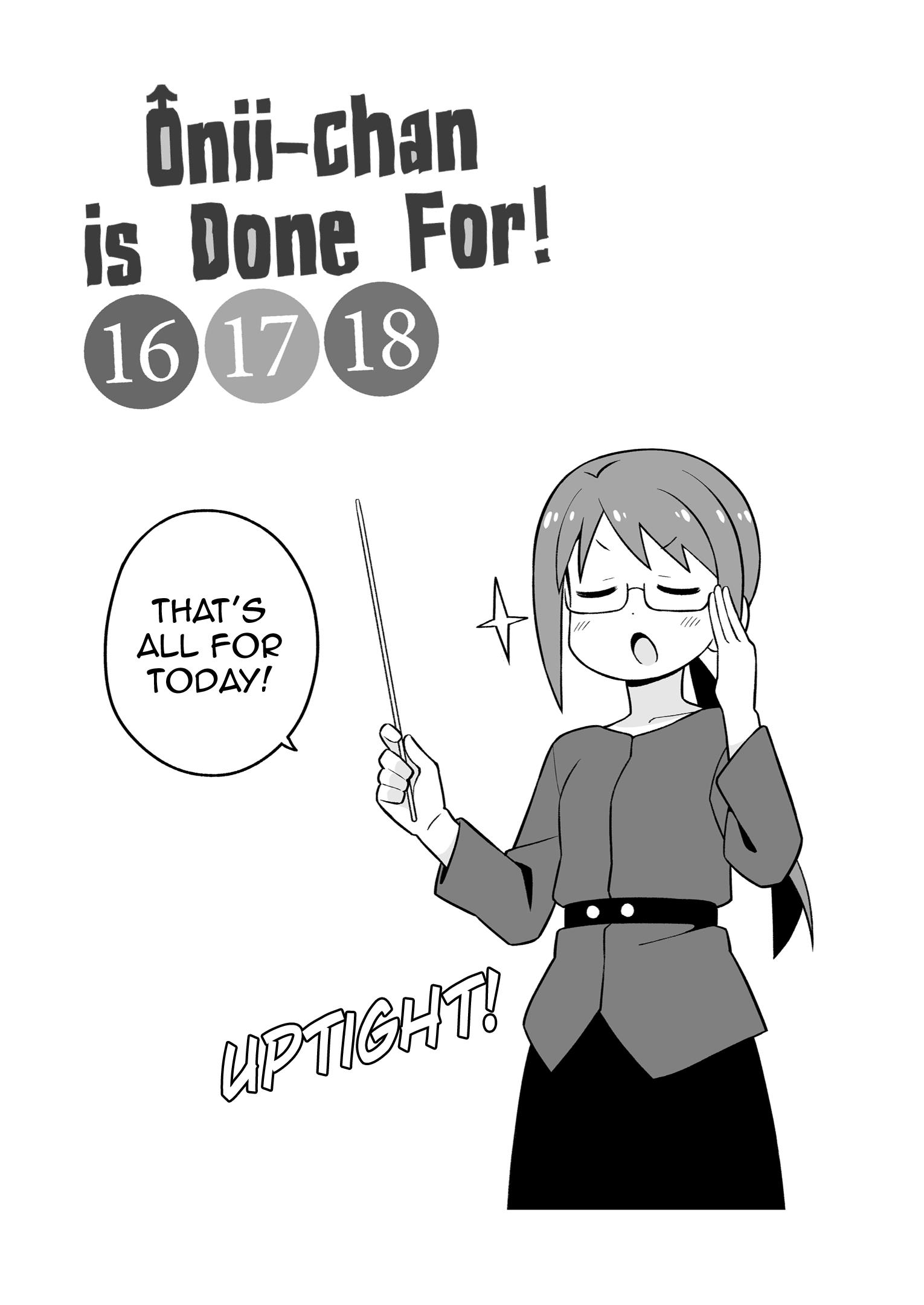 Onii-Chan Is Done For - Vol.6 Chapter 54.9: Omnibus 16-17-18 Extras