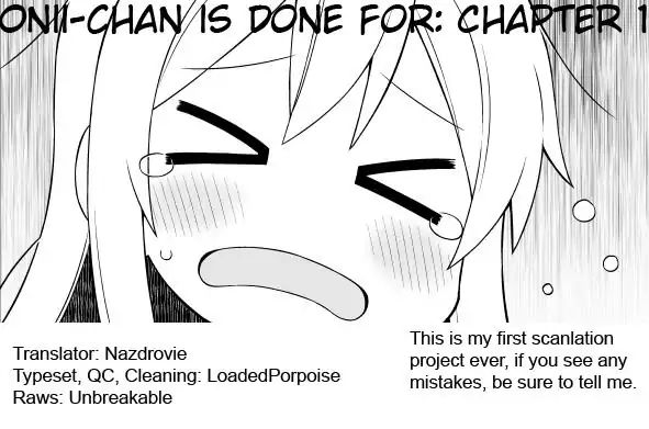 Onii-Chan Is Done For - Chapter 1: Mahiro And The Unpleasurable Body