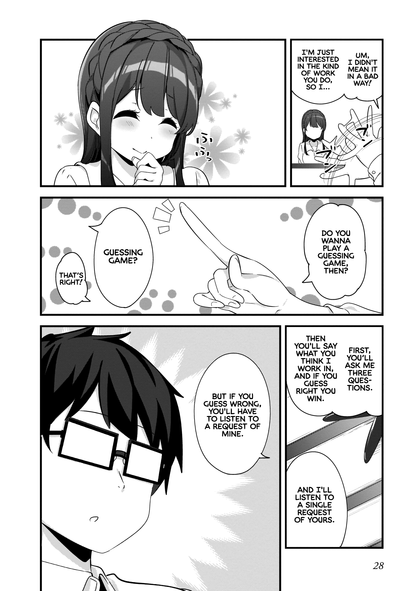 Hayasegawa-Kun To Megami Na Onee-San - Vol.1 Chapter 2: Work Quiz