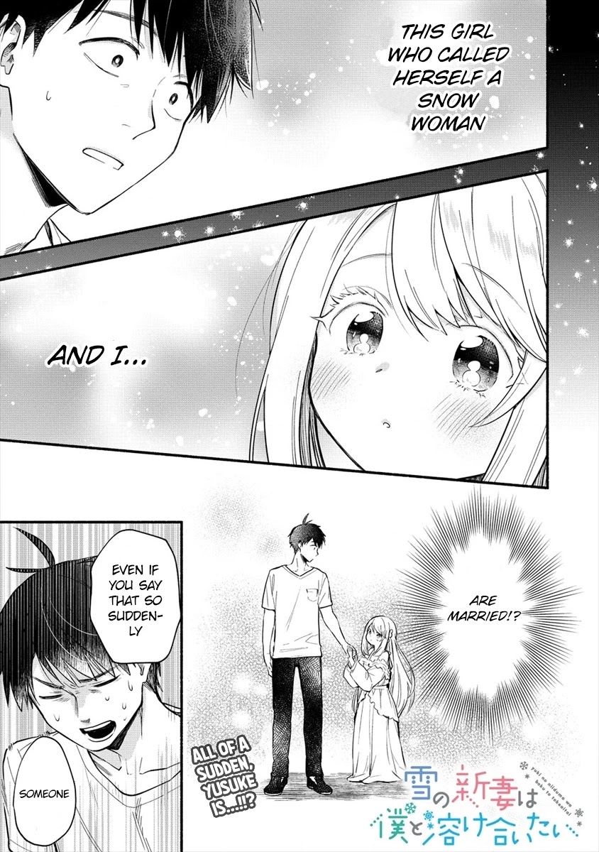 Yuki No Niiduma Wa Boku To Tokeaitai - Chapter 2