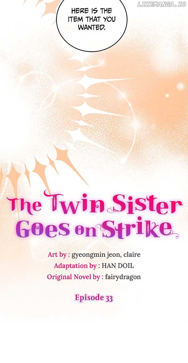 Twin Sister’S Strike Declaration - Chapter 33