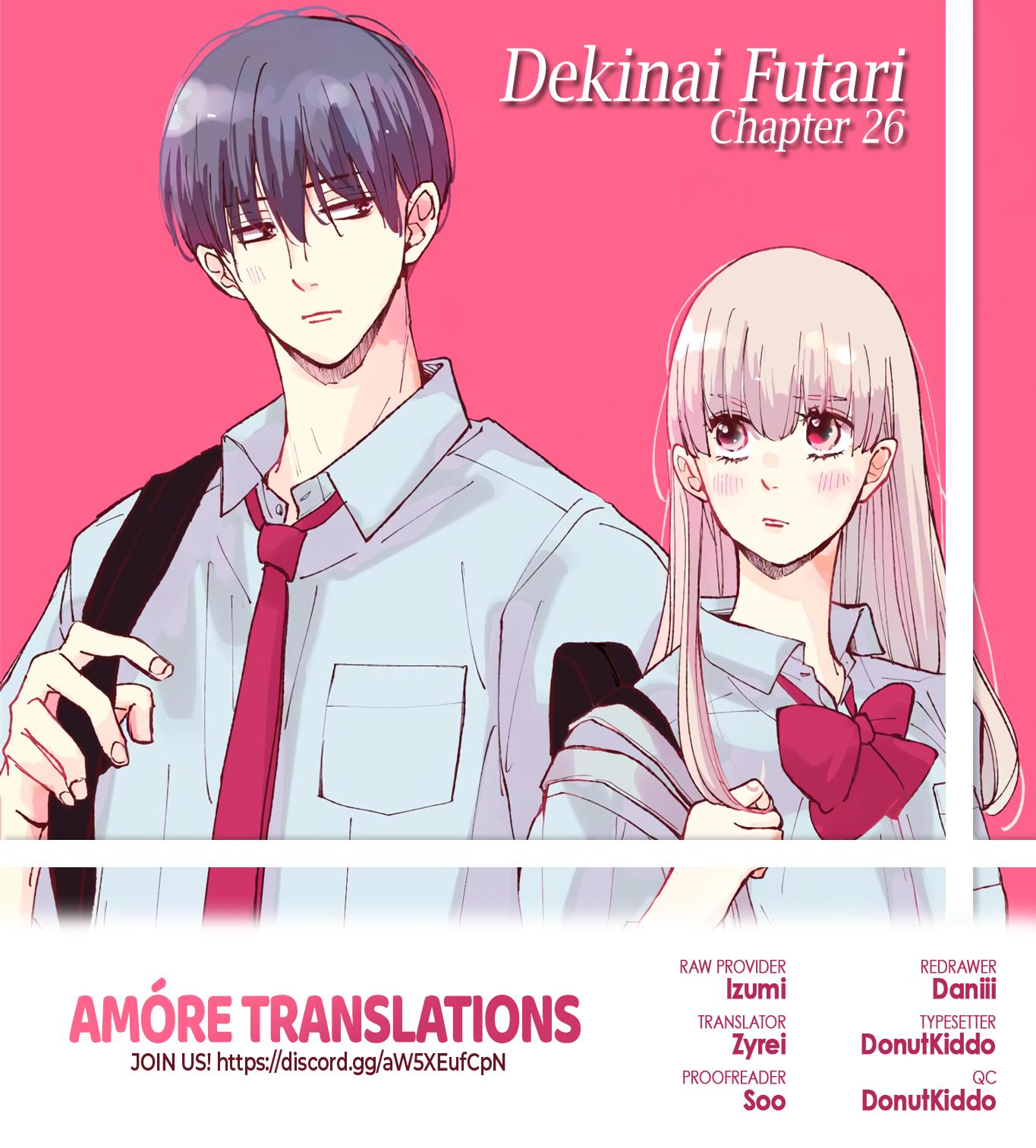 Dekinai Futari - Vol.5 Chapter 26: Turning Point