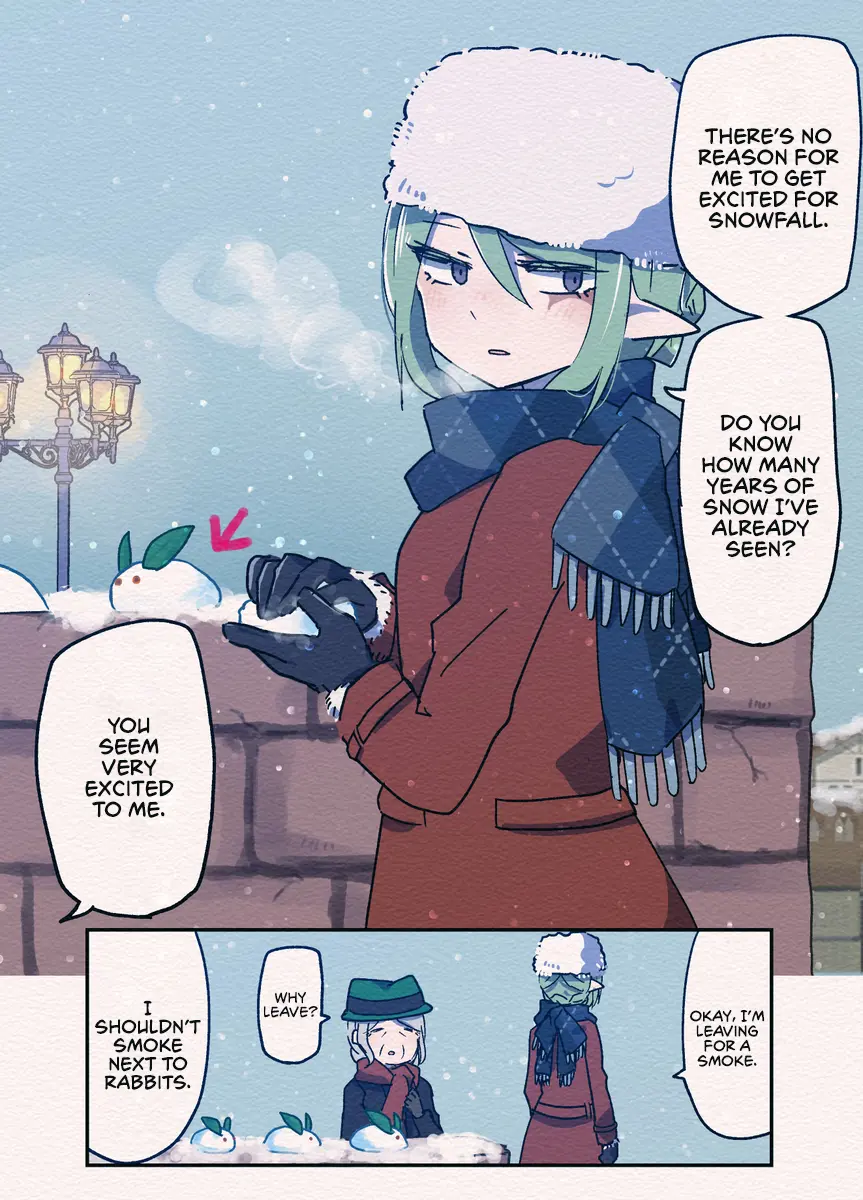 Shijou De Katta Dorei Elf Ni Oratsukareru - Chapter 10: Elf And Snow