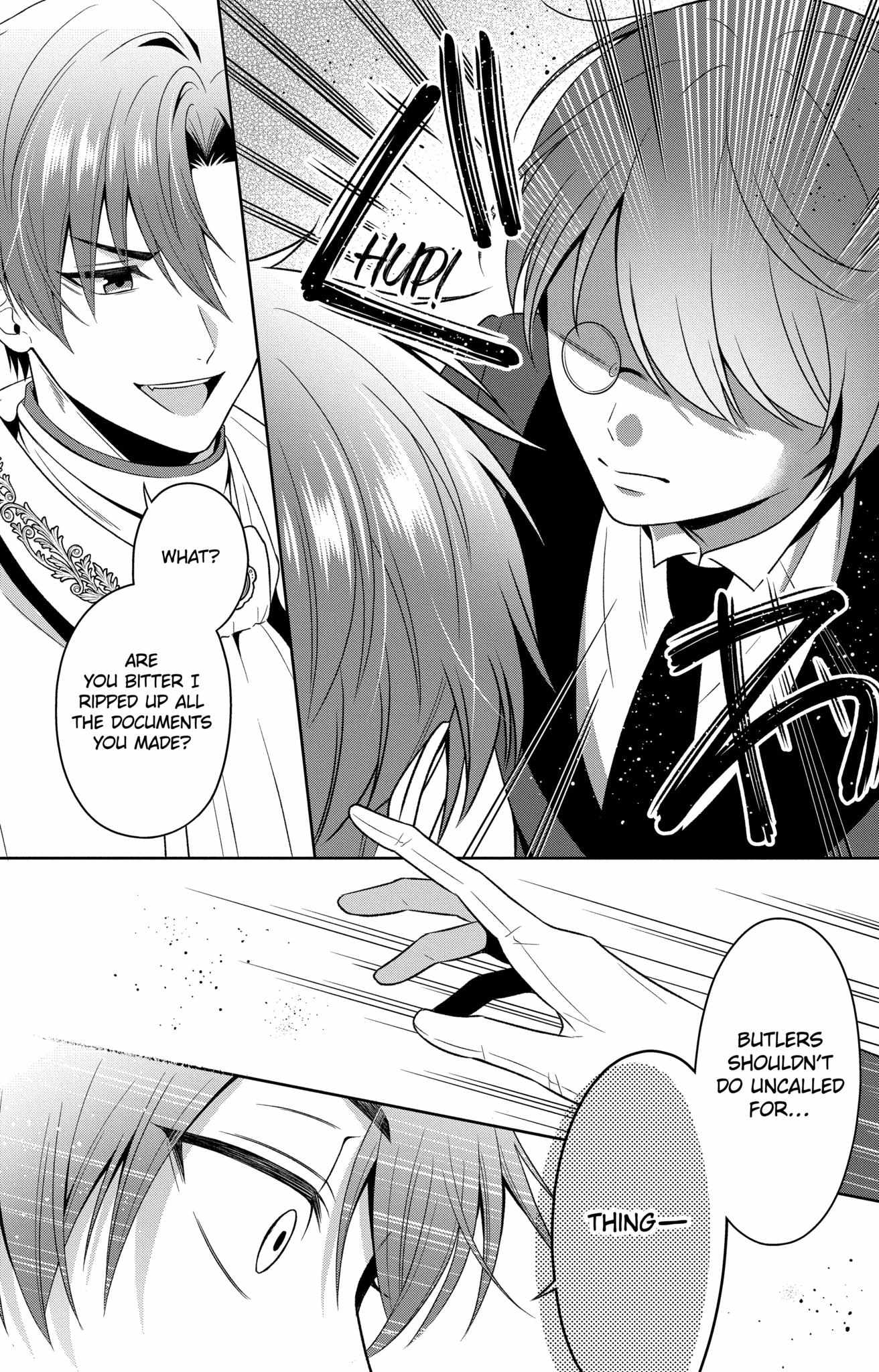 Disguised As A Butler The Former Princess Evades The Prince’s Love! - Chapter 1