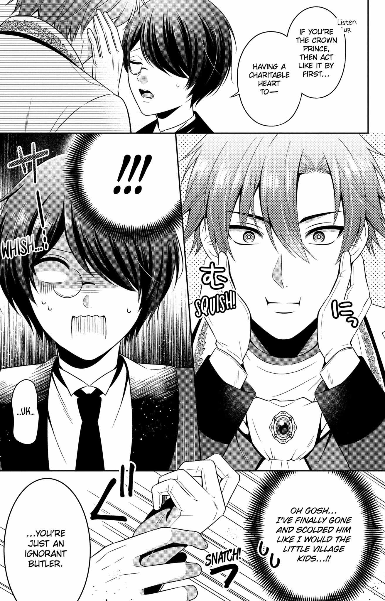 Disguised As A Butler The Former Princess Evades The Prince’s Love! - Chapter 1