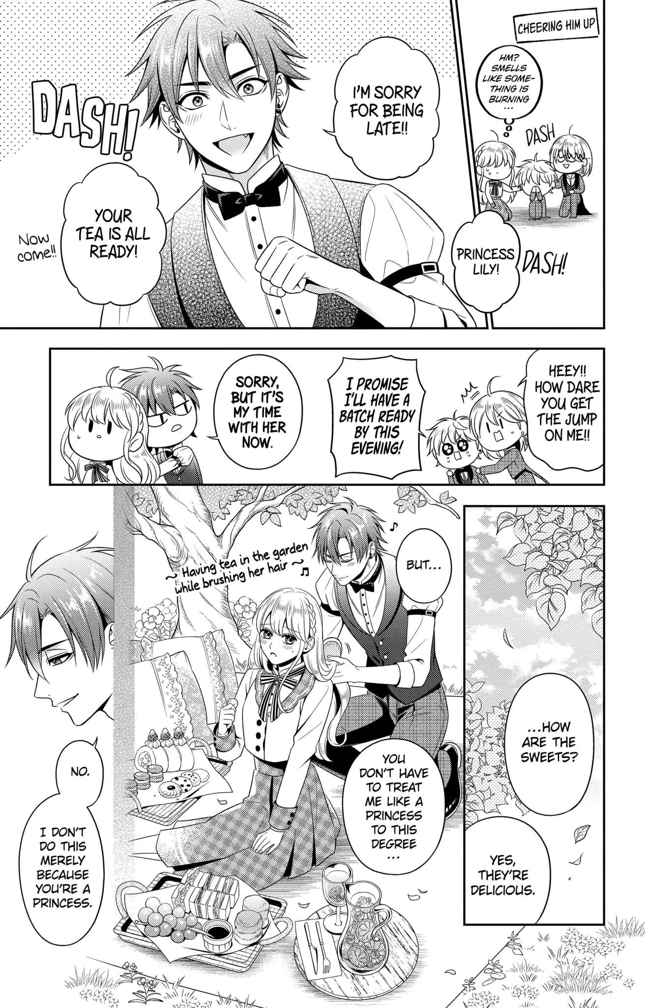 Disguised As A Butler The Former Princess Evades The Prince’s Love! - Chapter 9.5