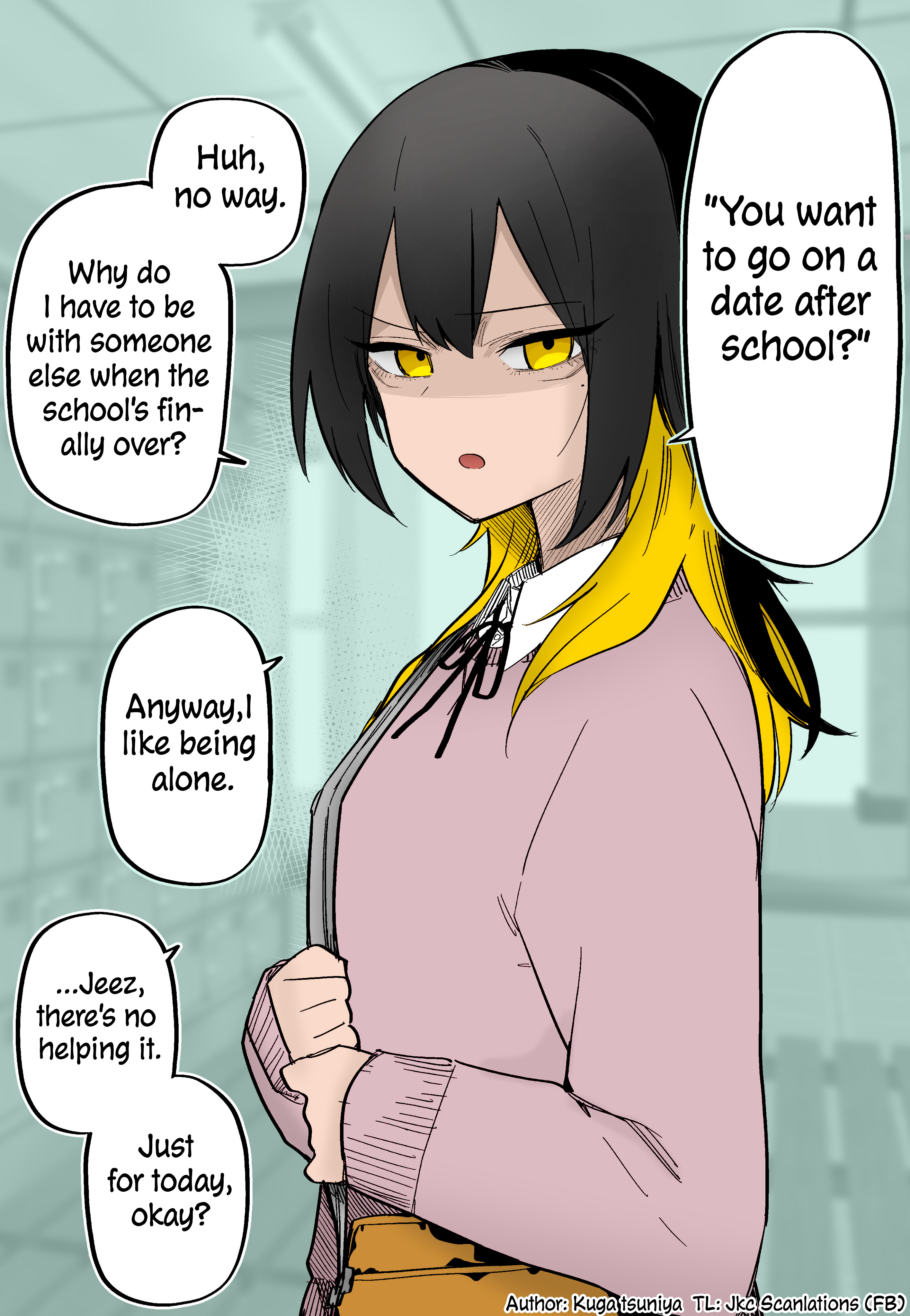 I Confessed To A Lone Wolf Girl (Fan Colored) - Chapter 3