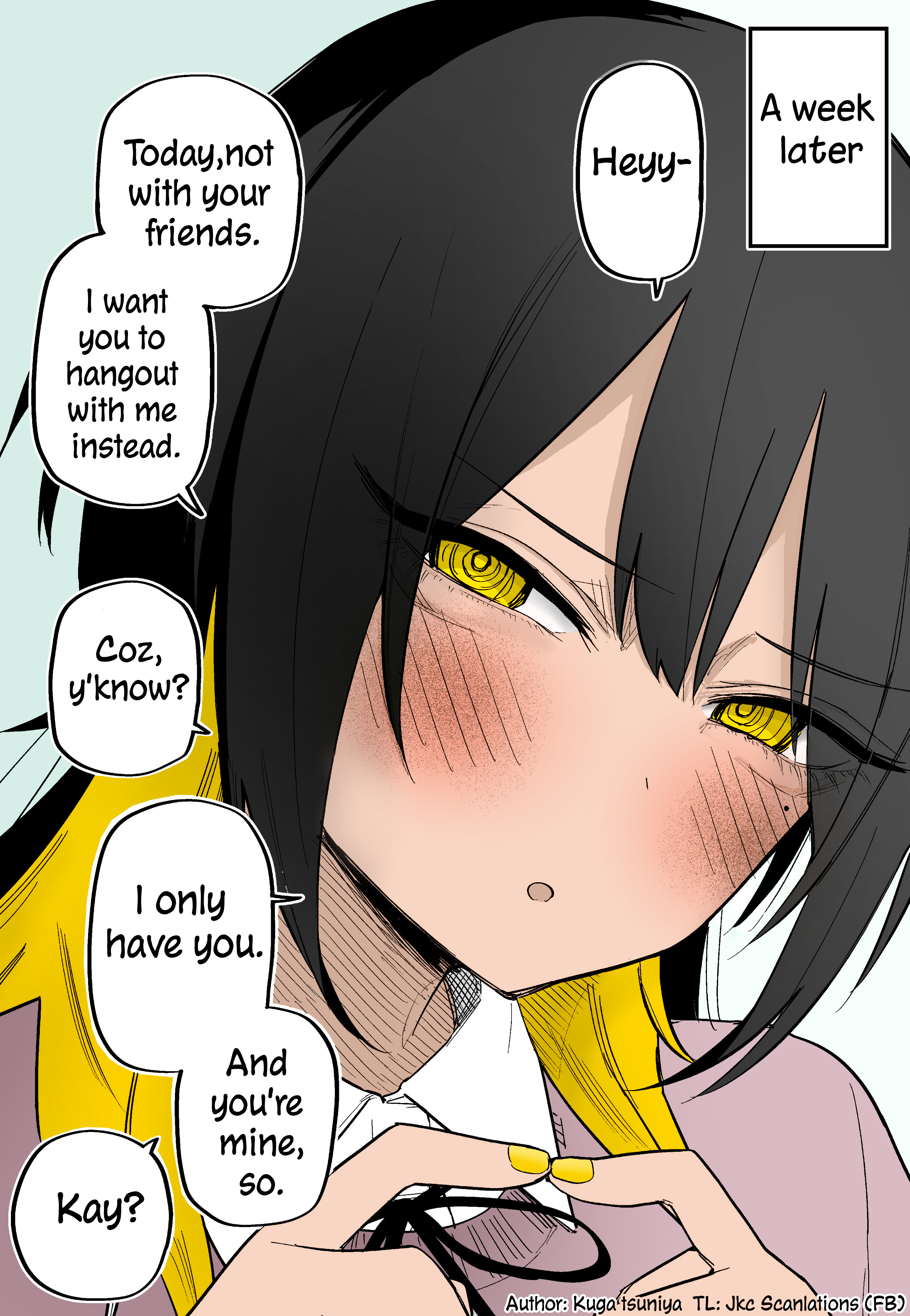 I Confessed To A Lone Wolf Girl (Fan Colored) - Chapter 4