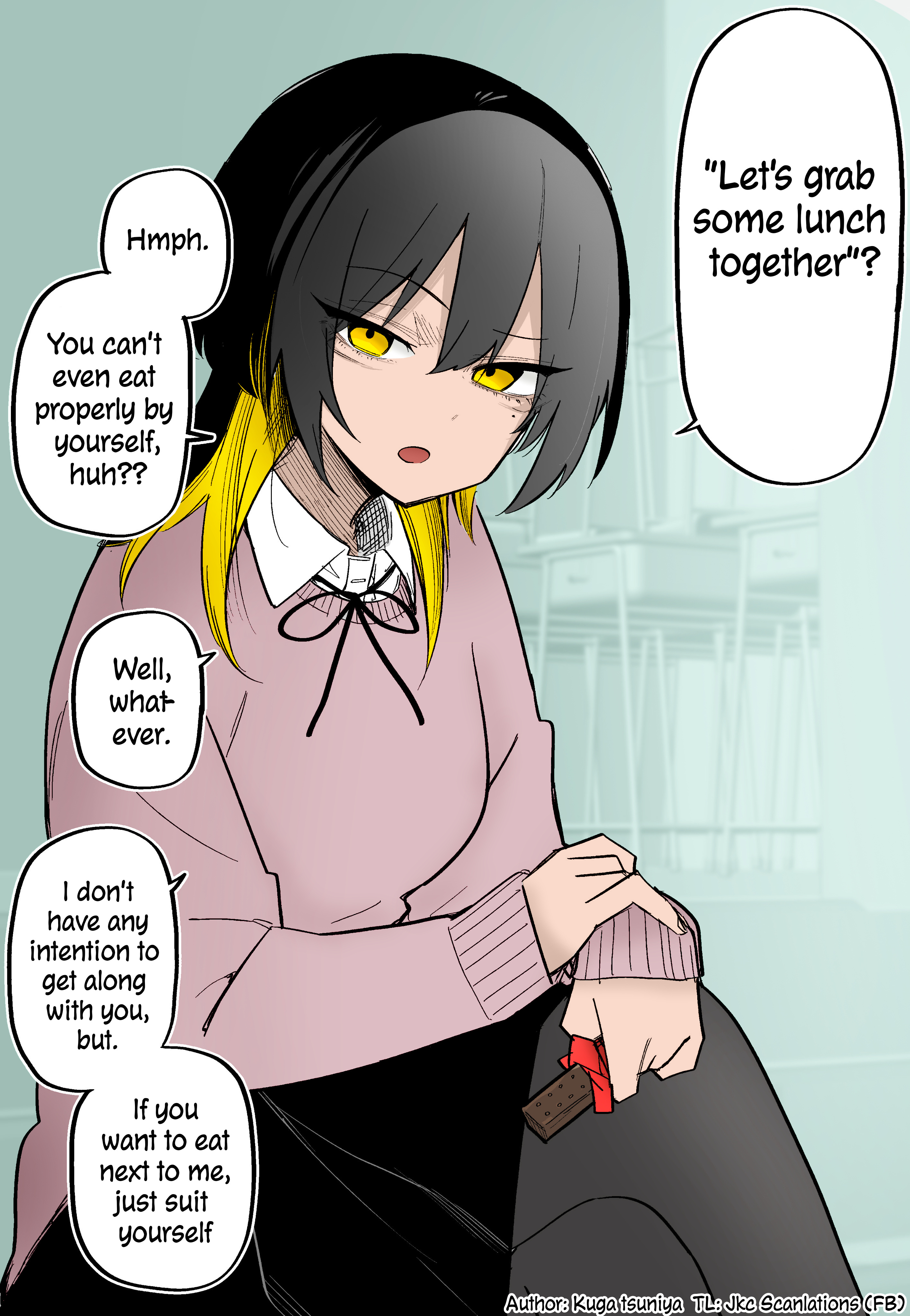 I Confessed To A Lone Wolf Girl (Fan Colored) - Chapter 2