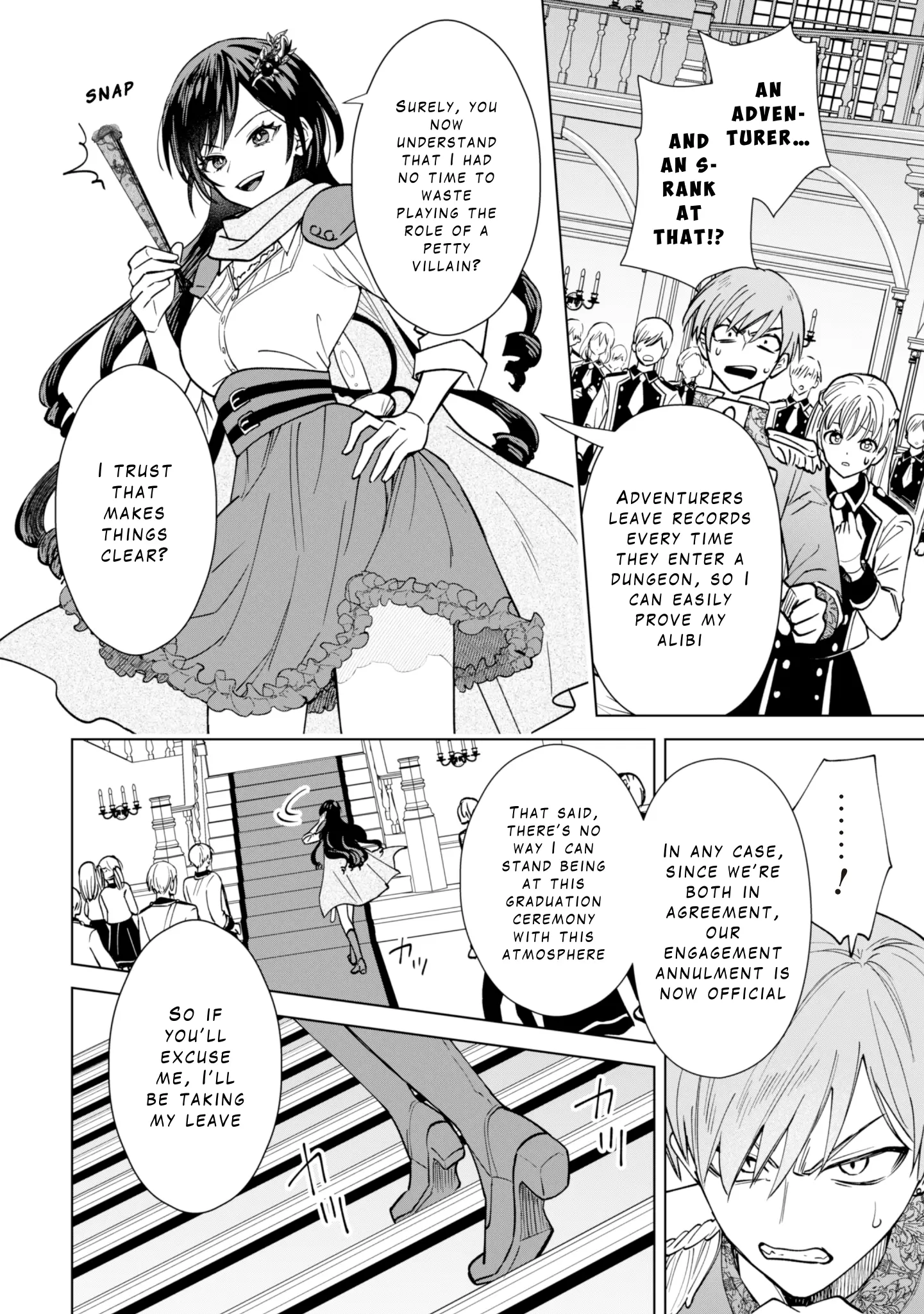 Akuyaku Reijou Wa Slow Life Wo Enjoy Shitai! ~Yatto Konyaku Hakisareta No Ni, Daini Ouji Ga Meccha Stalker Shitekurun Desu Kedo~ - Vol.1 Chapter 1