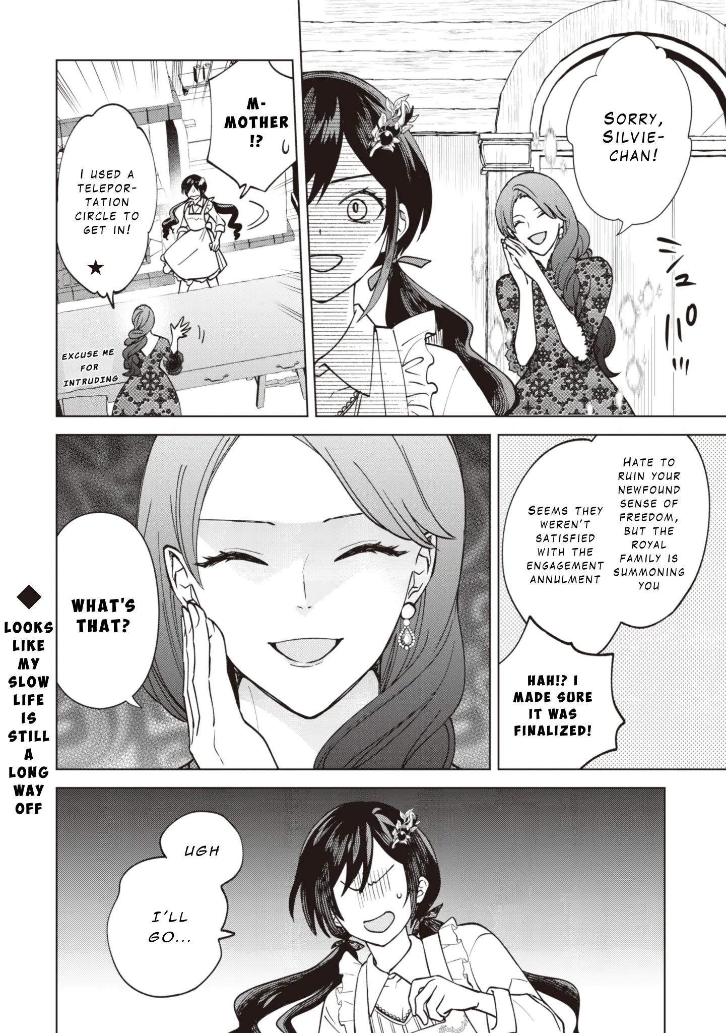 Akuyaku Reijou Wa Slow Life Wo Enjoy Shitai! ~Yatto Konyaku Hakisareta No Ni, Daini Ouji Ga Meccha Stalker Shitekurun Desu Kedo~ - Vol.1 Chapter 1