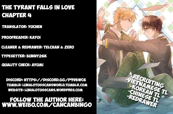 The Tyrant Falls In Love (Can Can) - Chapter 4