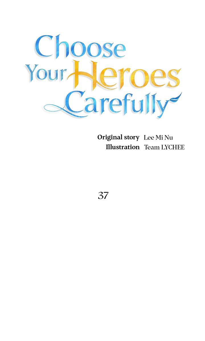 Choose Your Heroes Carefully - Chapter 37