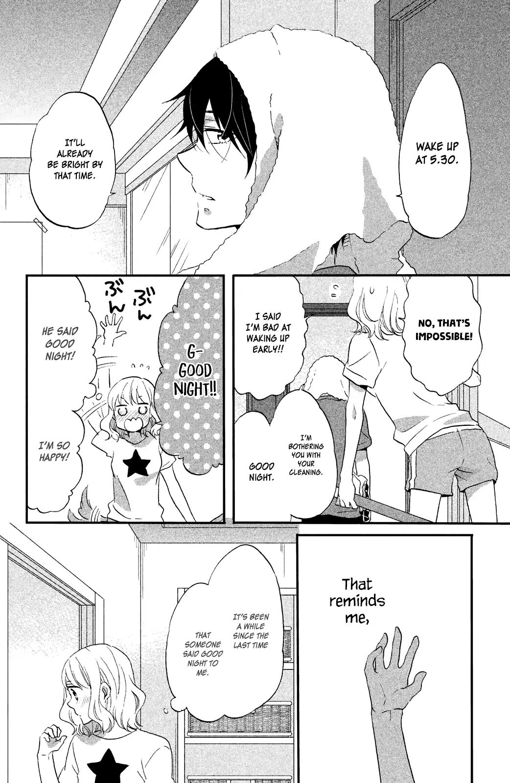 Koi To Himitsu No Gakuseiryou - Vol.1 Chapter 3: Good Night And Good Morning