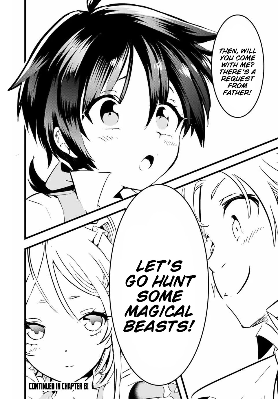 Tensei Shitara Dai Nana Ouji Dattanode, Kimamani Majutsu O Kiwamemasu - Chapter 7: I Will Test My Enchanting Magic